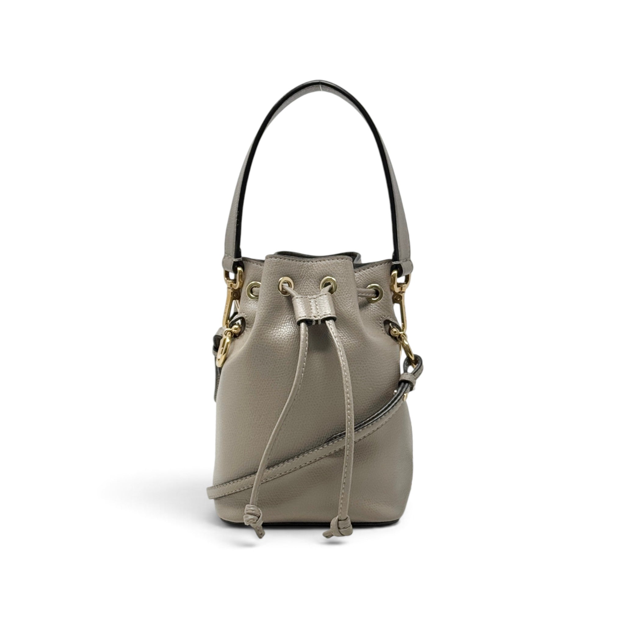 Fendi Grey Small Mon Tresor Bucket Bag