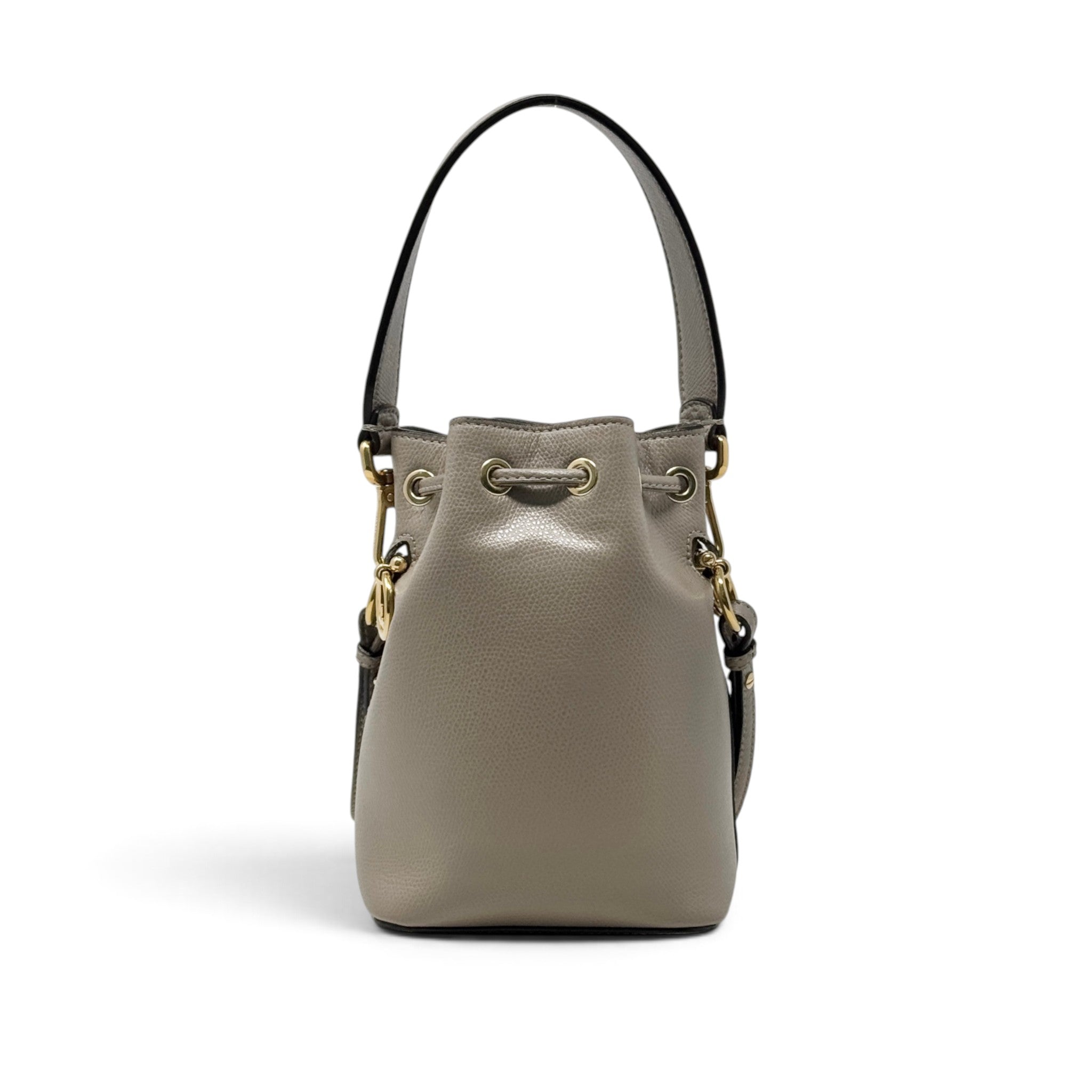 Fendi Grey Small Mon Tresor Bucket Bag