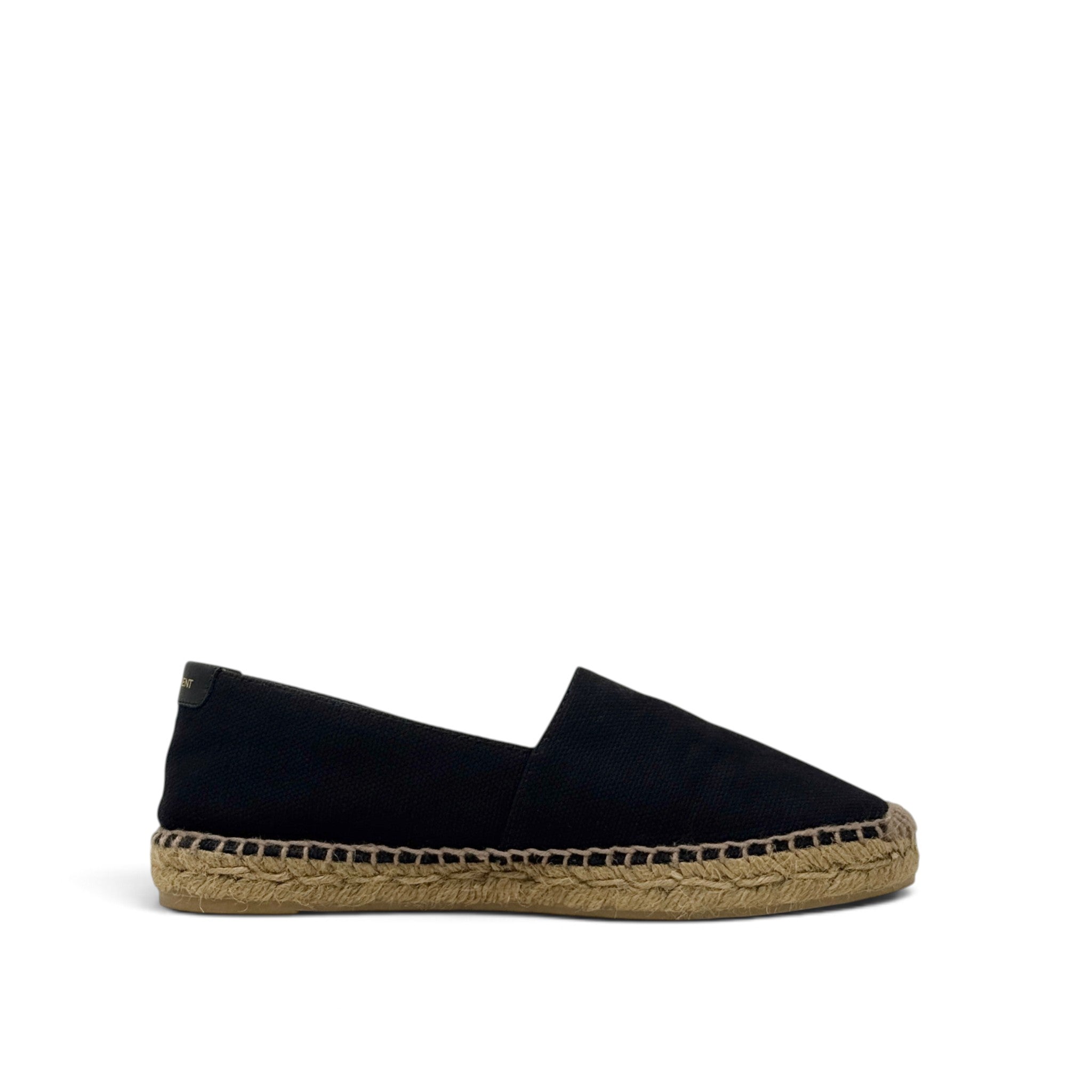 Saint Laurent Black Logo Espadrilles 37