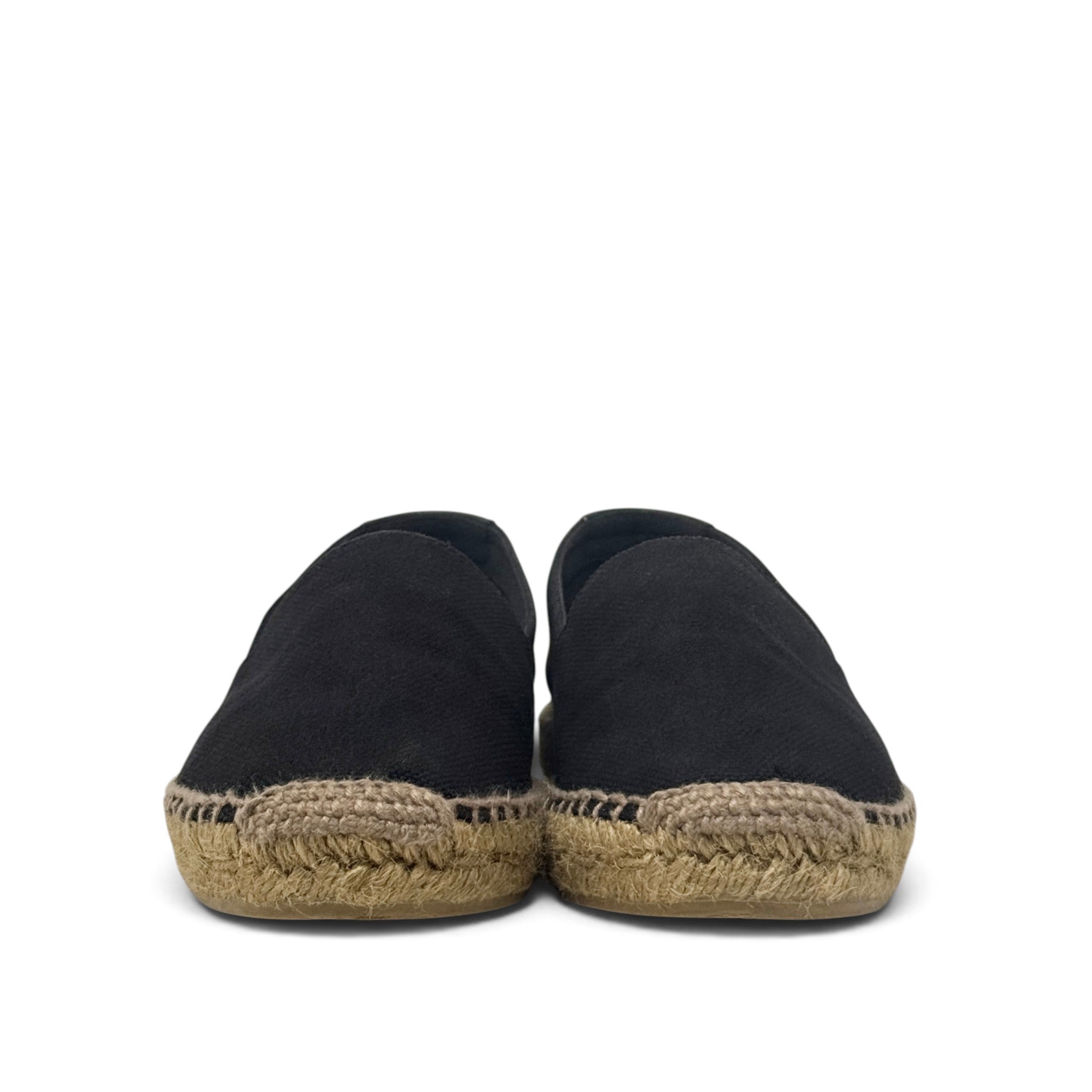 Saint Laurent Black Logo Espadrilles 37