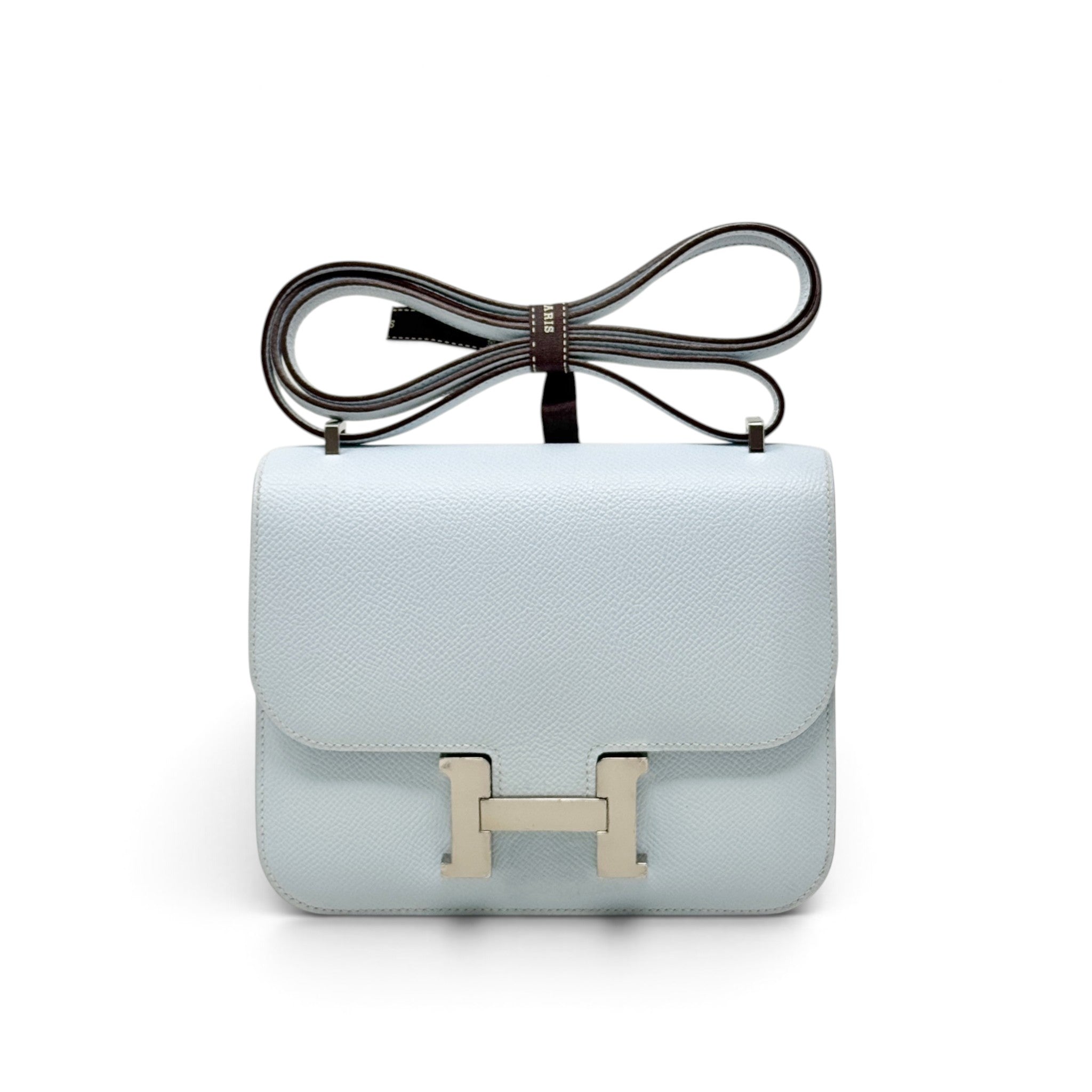 Hermes Bleu Brume Epsom Constance 18