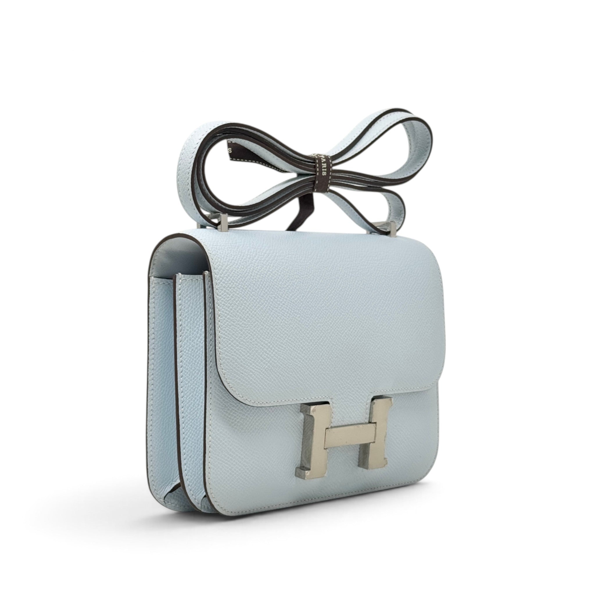 Hermes Bleu Brume Epsom Constance 18