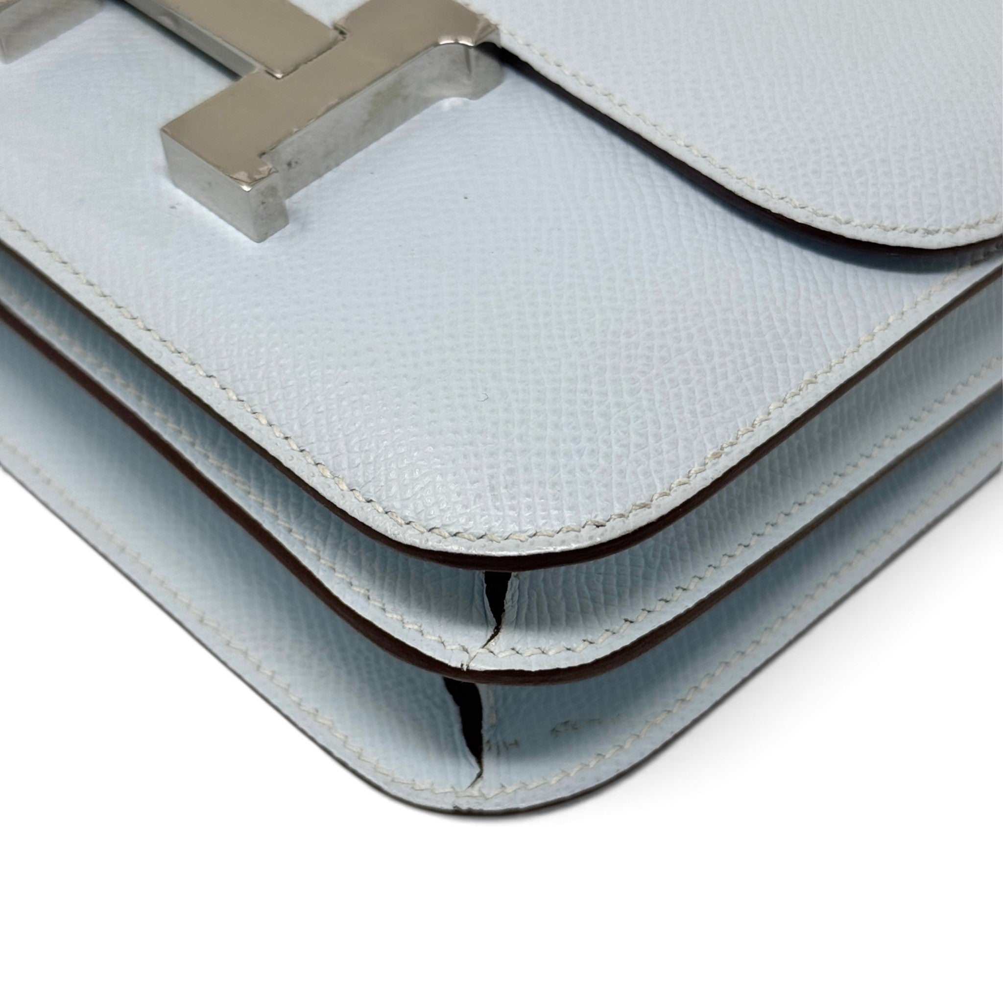 Hermes Bleu Brume Epsom Constance 18