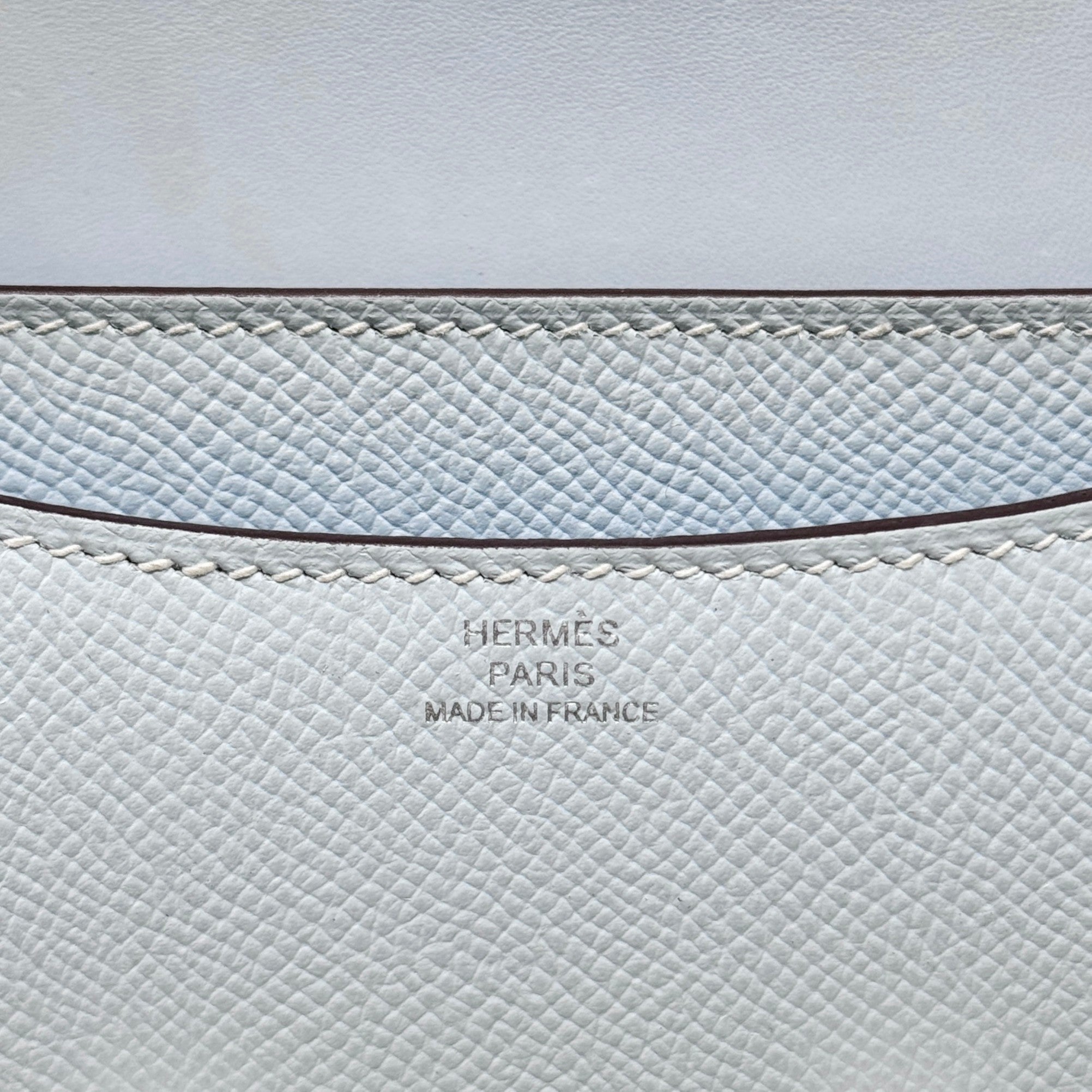 Hermes Bleu Brume Epsom Constance 18