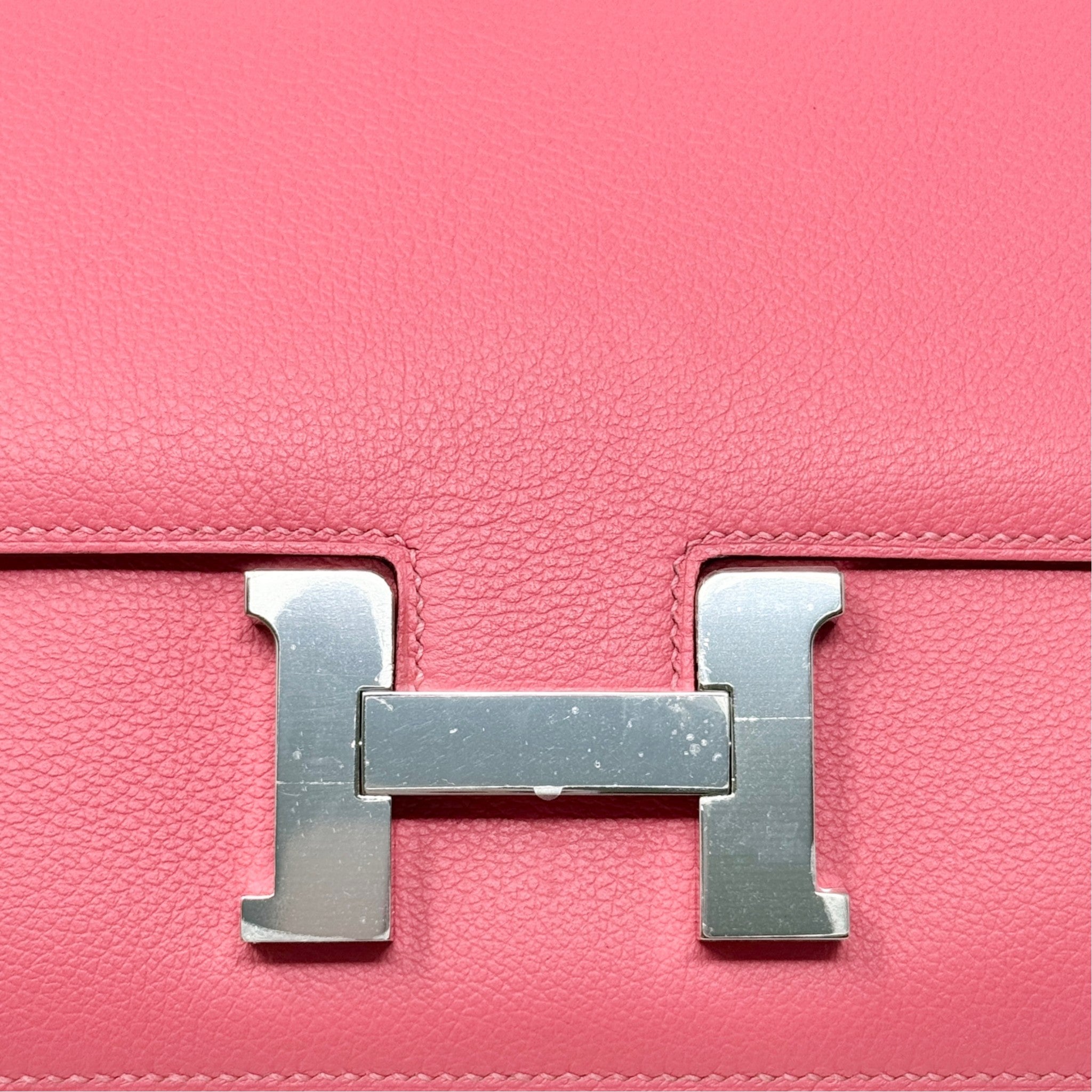 Hermes Rose Azalee Evercolor Constance 18