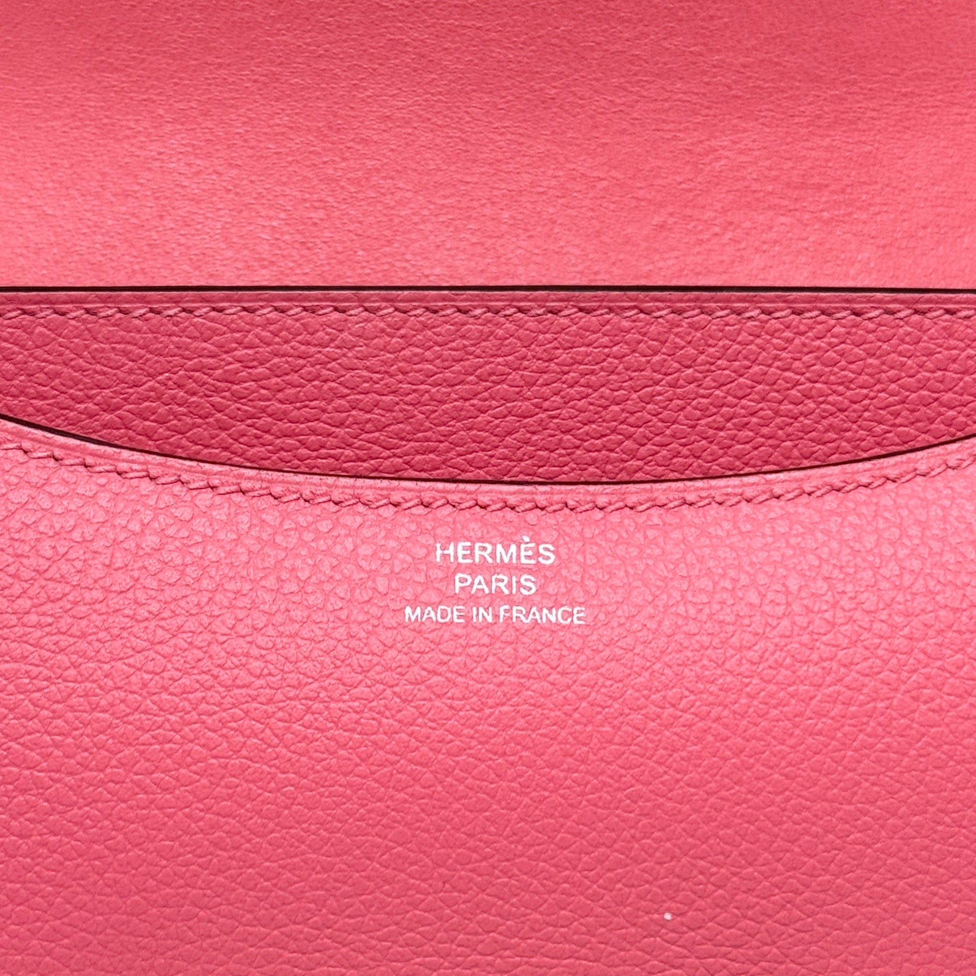 Hermes Rose Azalee Evercolor Constance 18