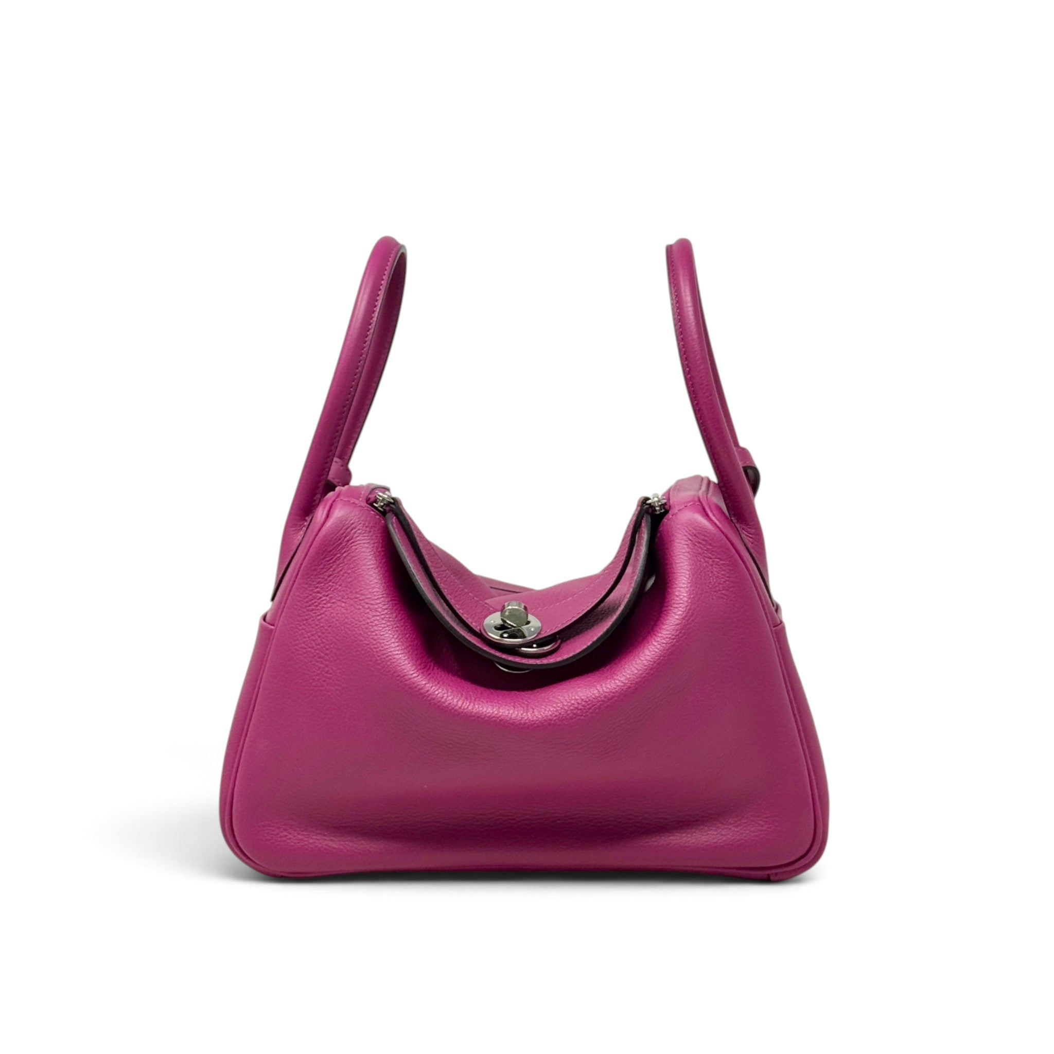 Hermes Rose Pourpre Clemence Lindy 26