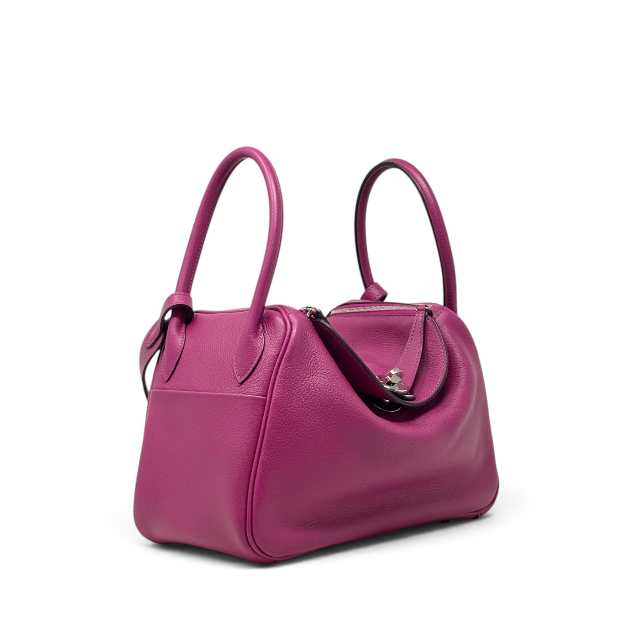 Hermes Rose Pourpre Clemence Lindy 26