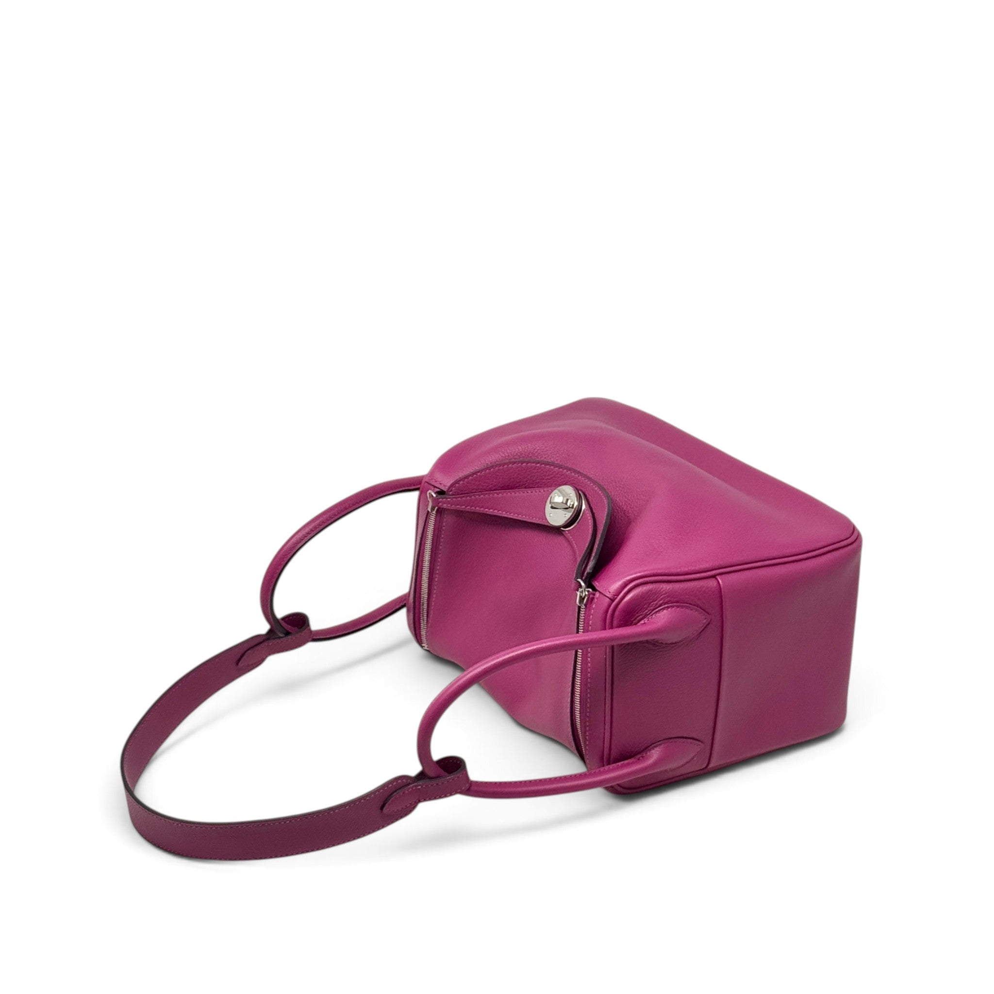 Hermes Rose Pourpre Clemence Lindy 26