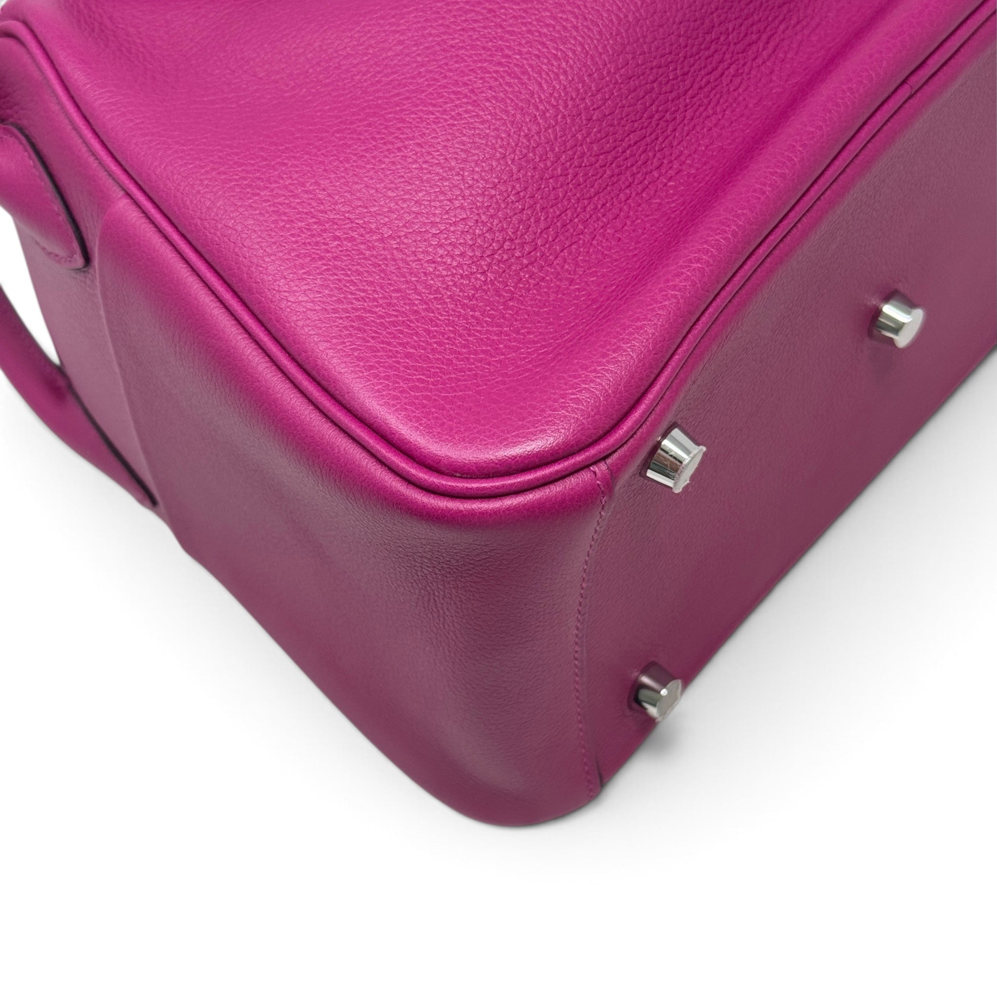 Hermes Rose Pourpre Clemence Lindy 26