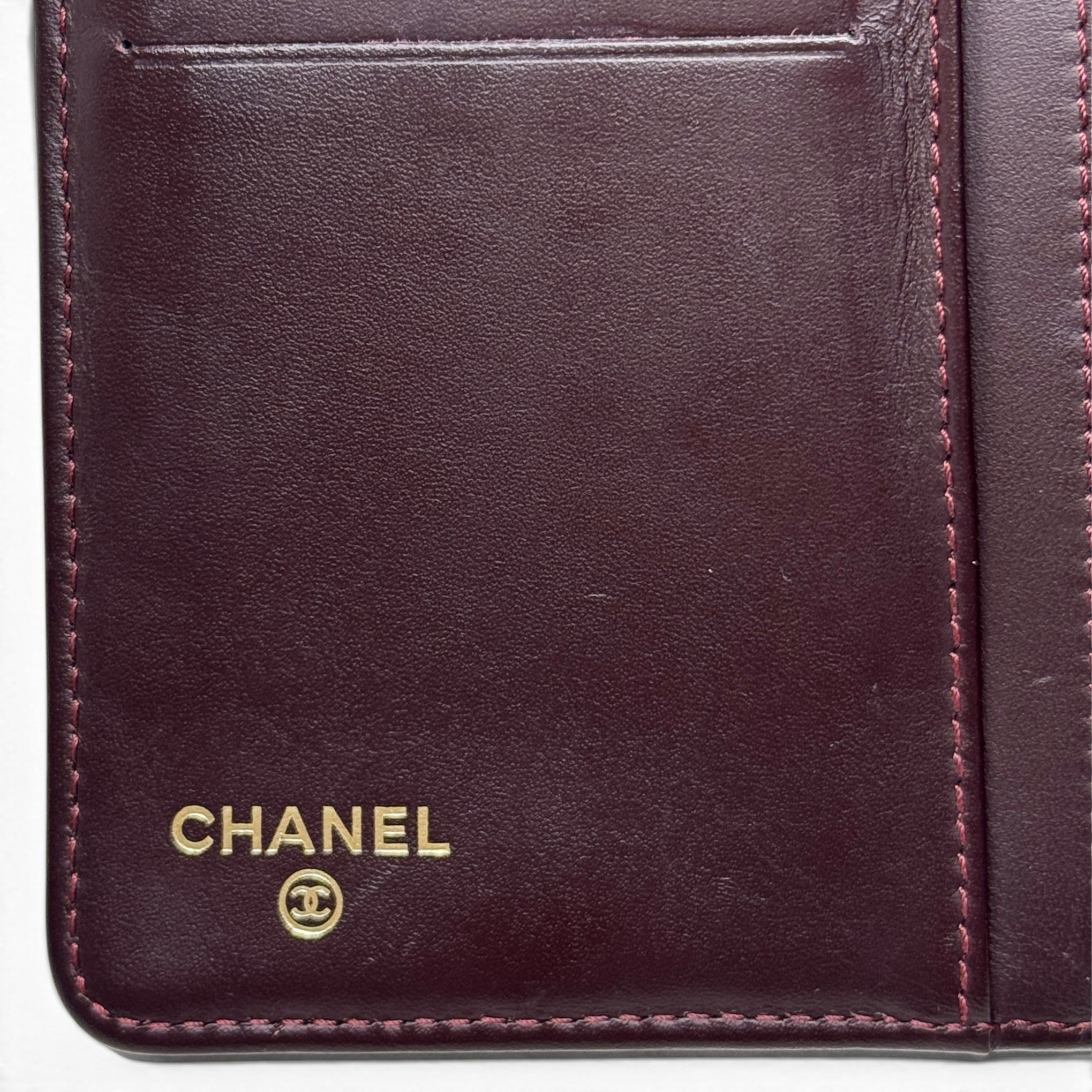 Chanel Black Caviar Long Wallet
