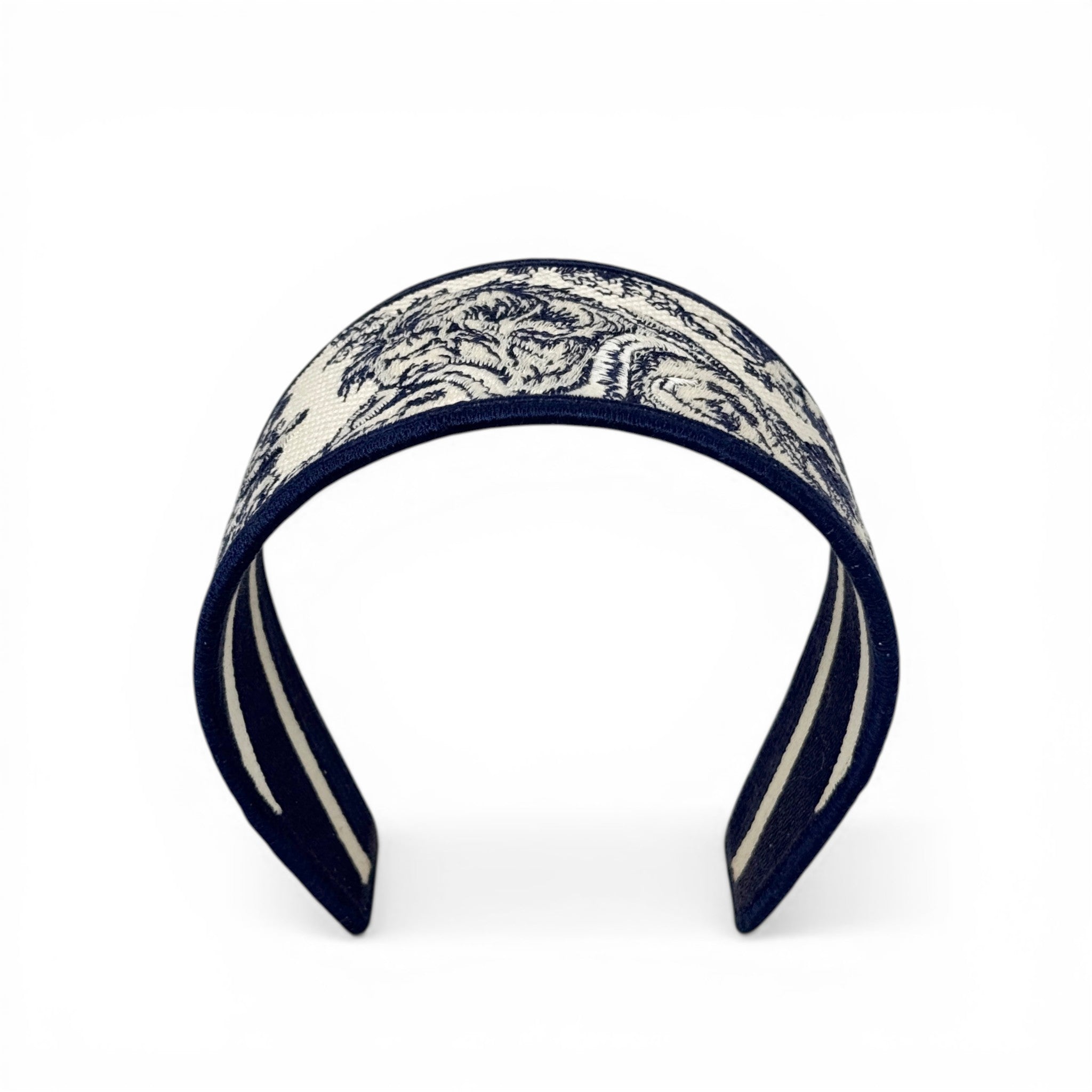 Dior Blue Toile de Jouy Headband