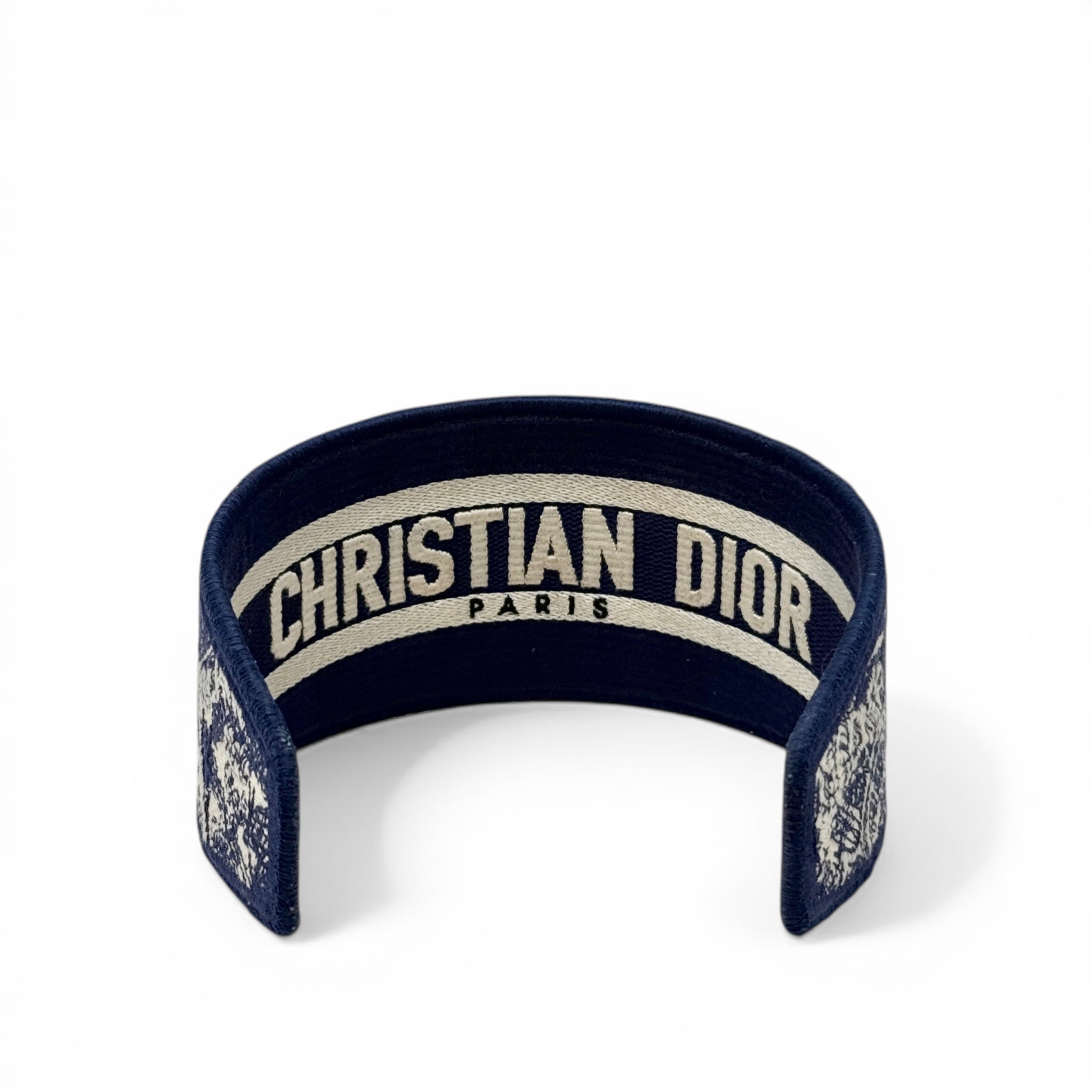 Dior Blue Toile de Jouy Headband