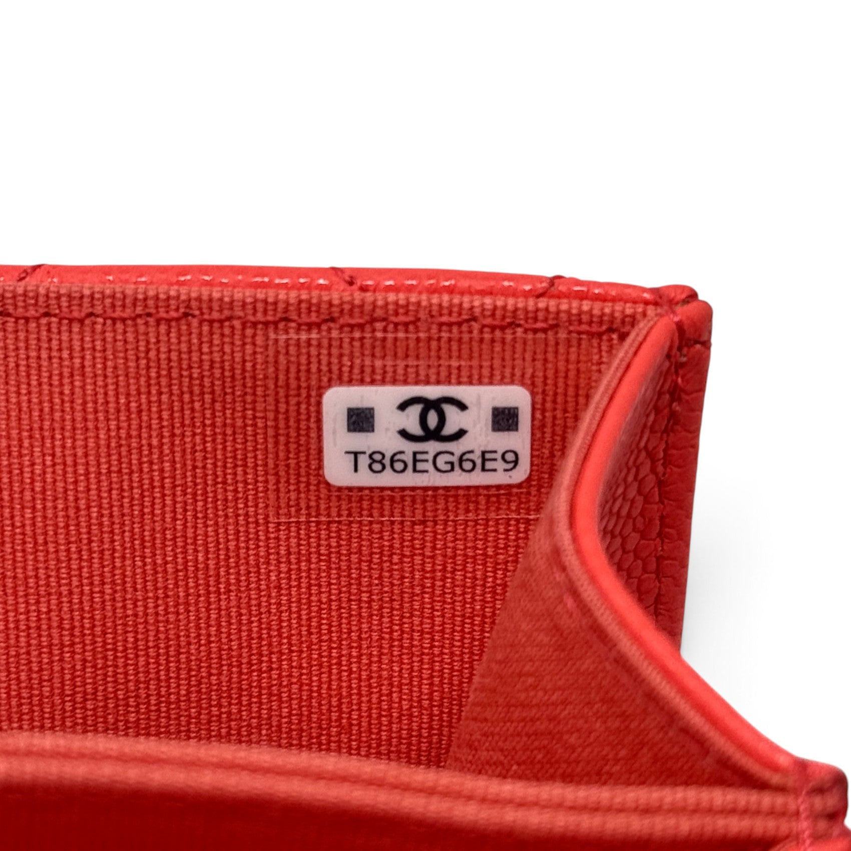 Chanel Red Mini Charm Flap
