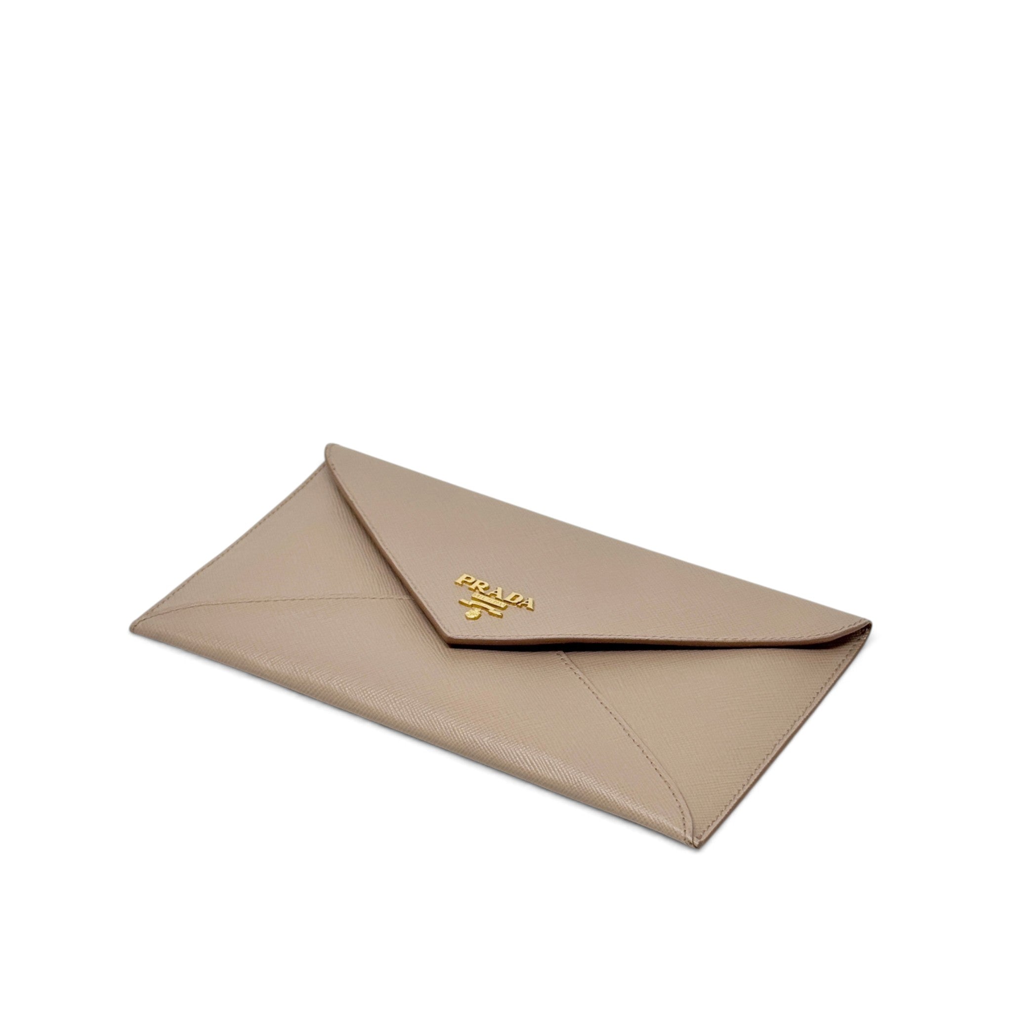Prada Cammeo Saffiano Envelope Wallet