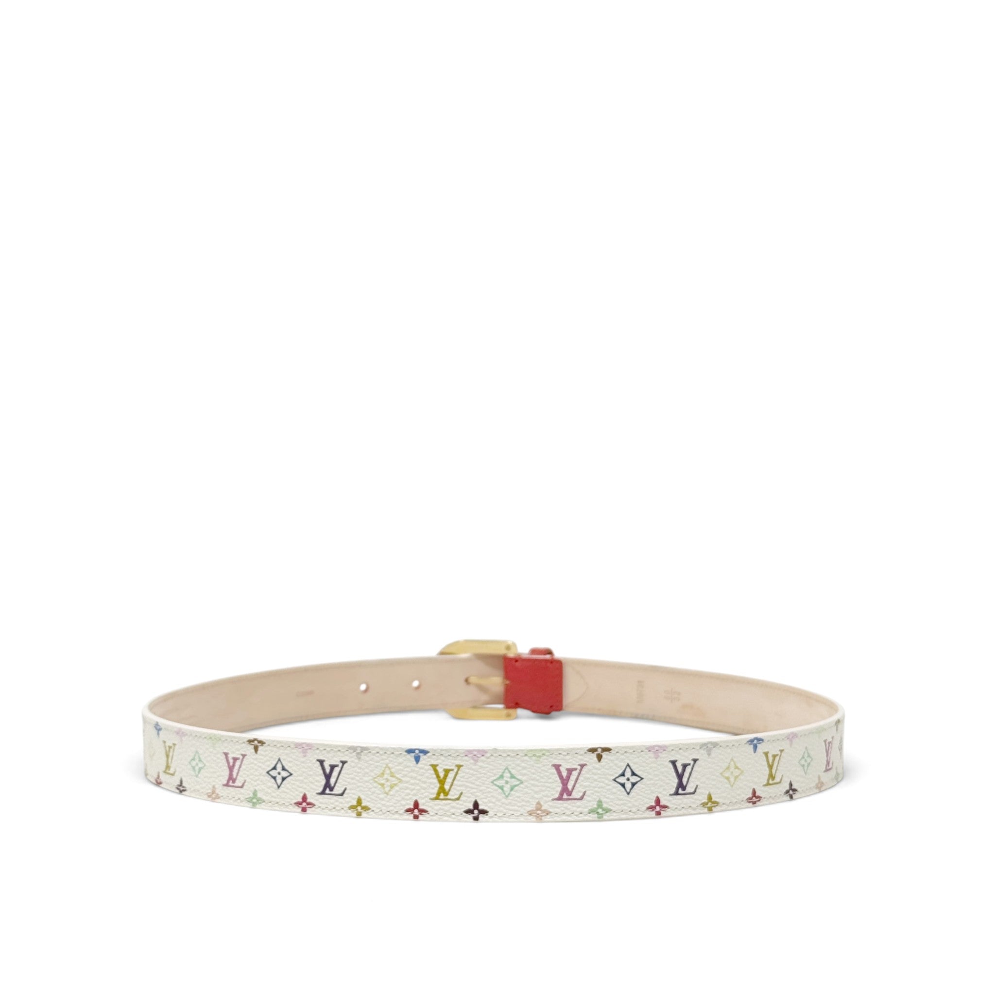 Louis Vuitton Takashi Murakami Multicolour Belt 80/32