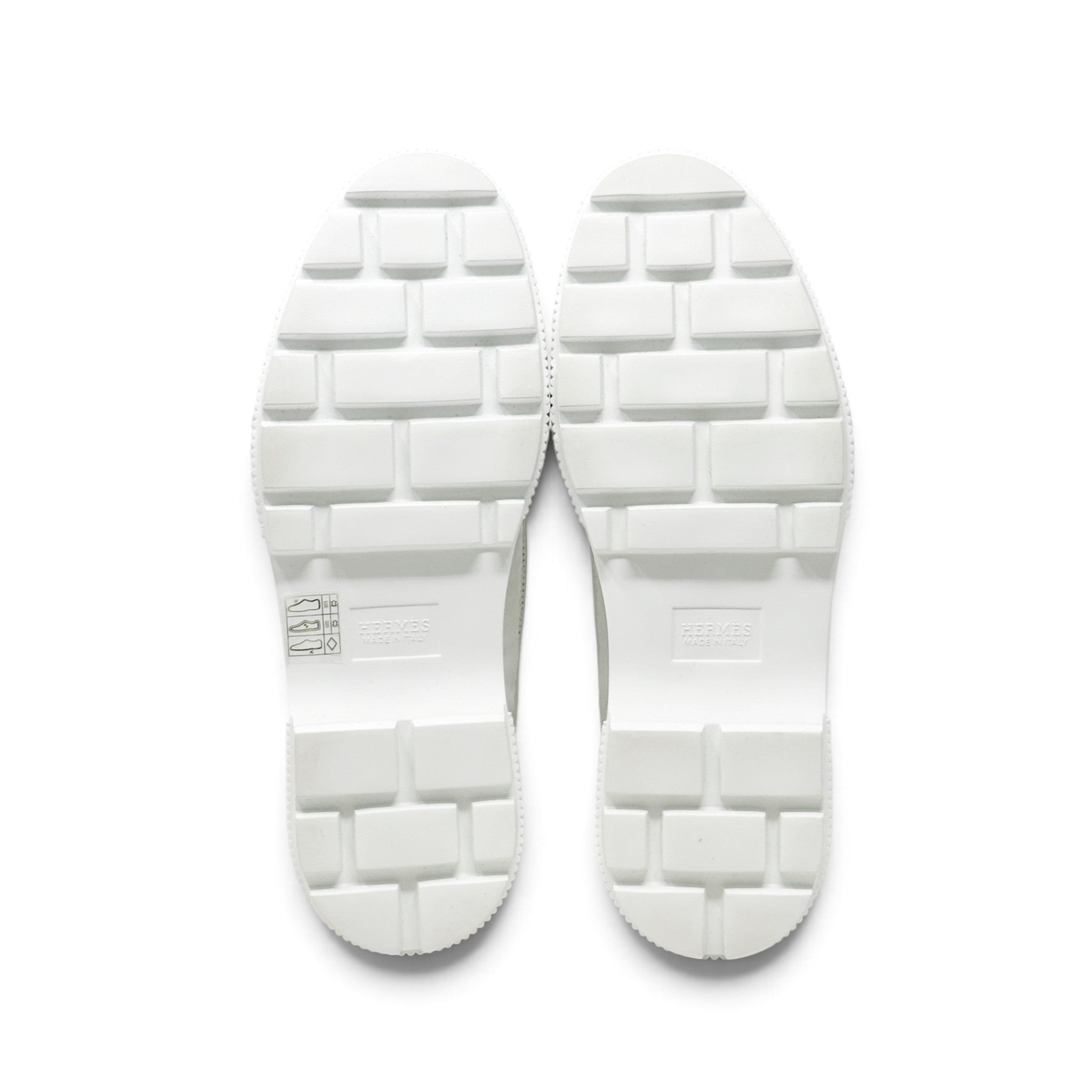 Hermes Blanc Parachute Ankle Boots 39