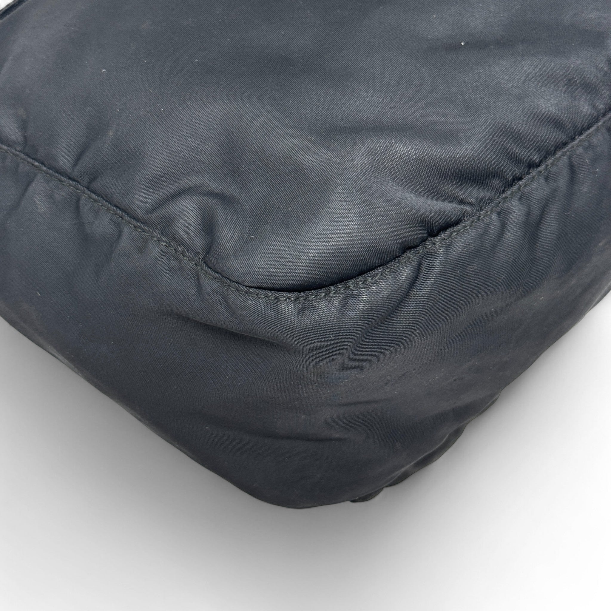 Prada Black Nylon Tessuto Messenger