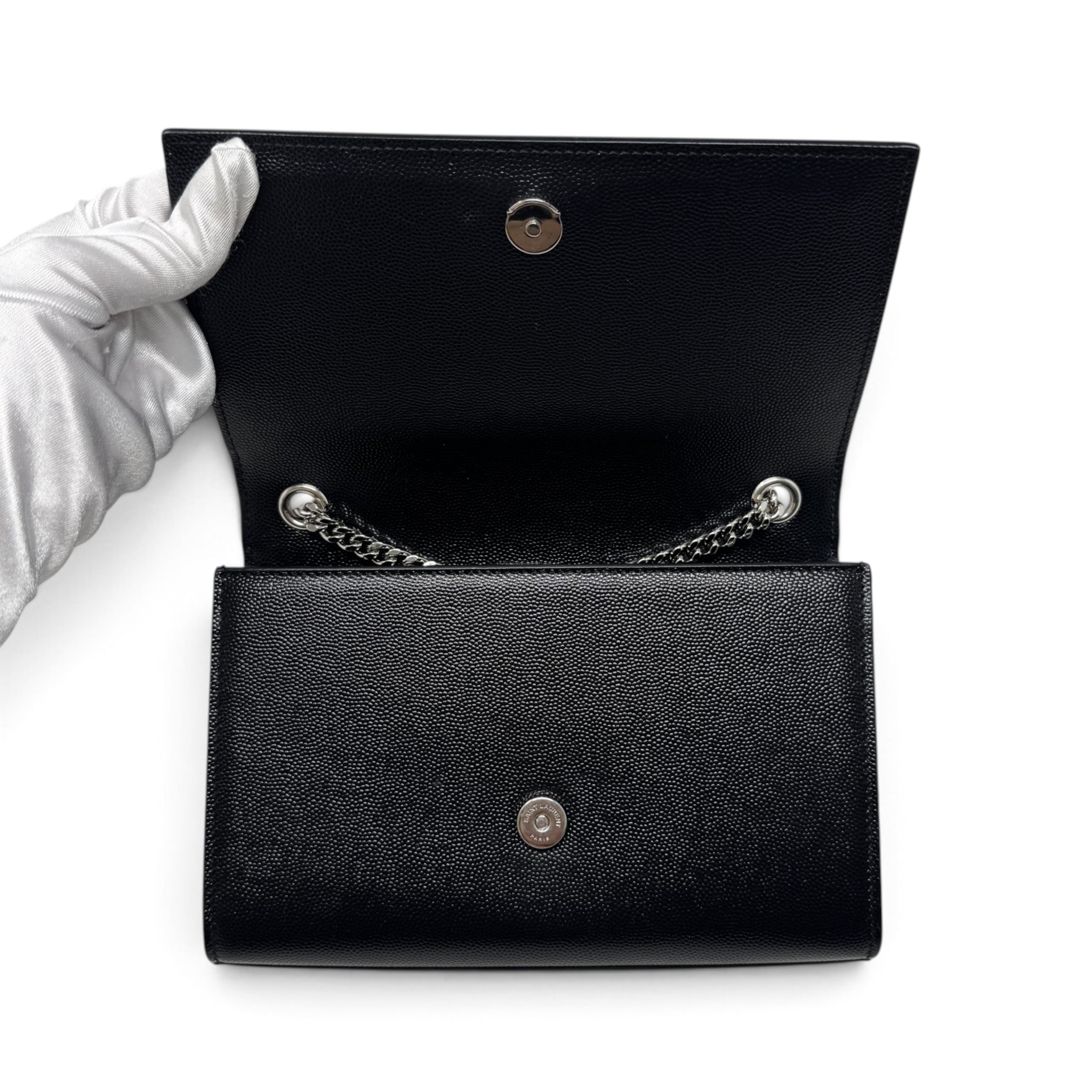 Saint Laurent Black Small Kate Bag