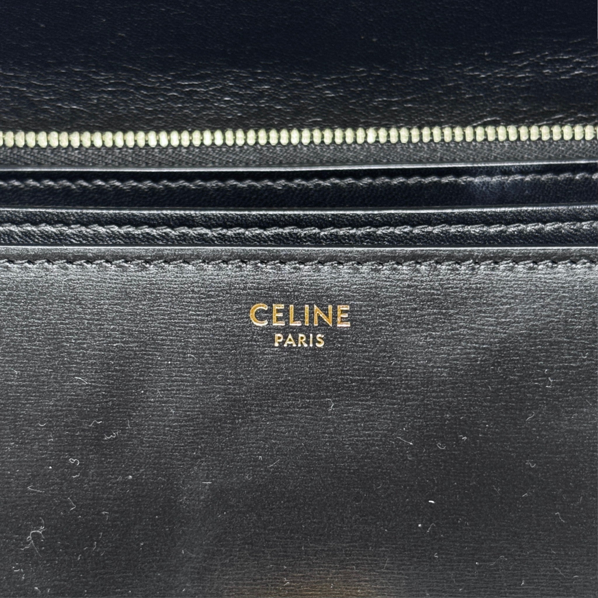 Celine Black Medium Box Bag