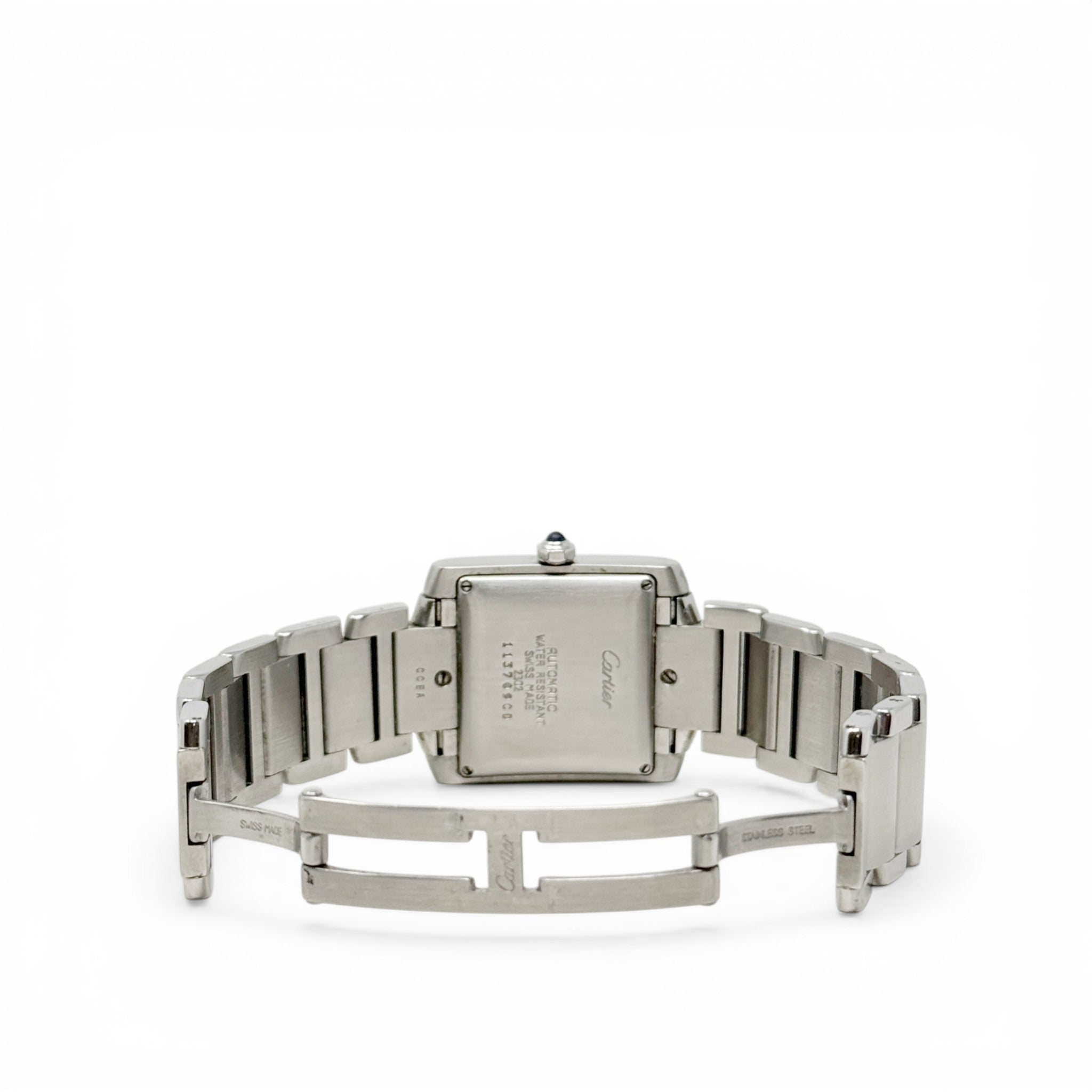 Cartier Stainless Steel Tank Francaise Watch 27mm