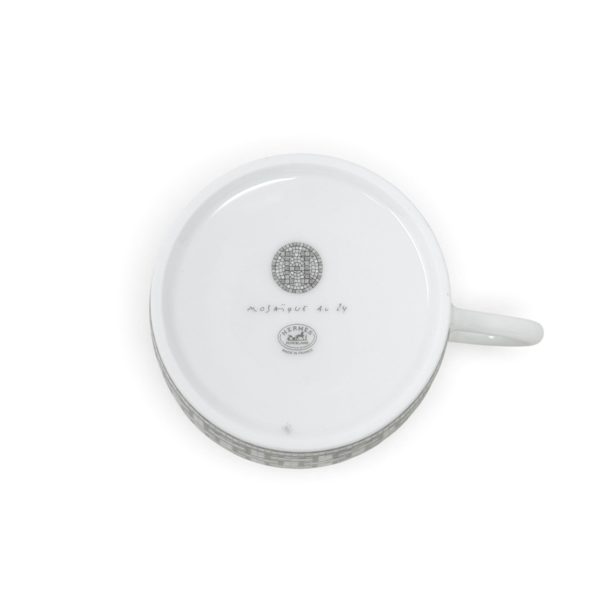Hermes Mosaique au 24 Platinum Tea Set