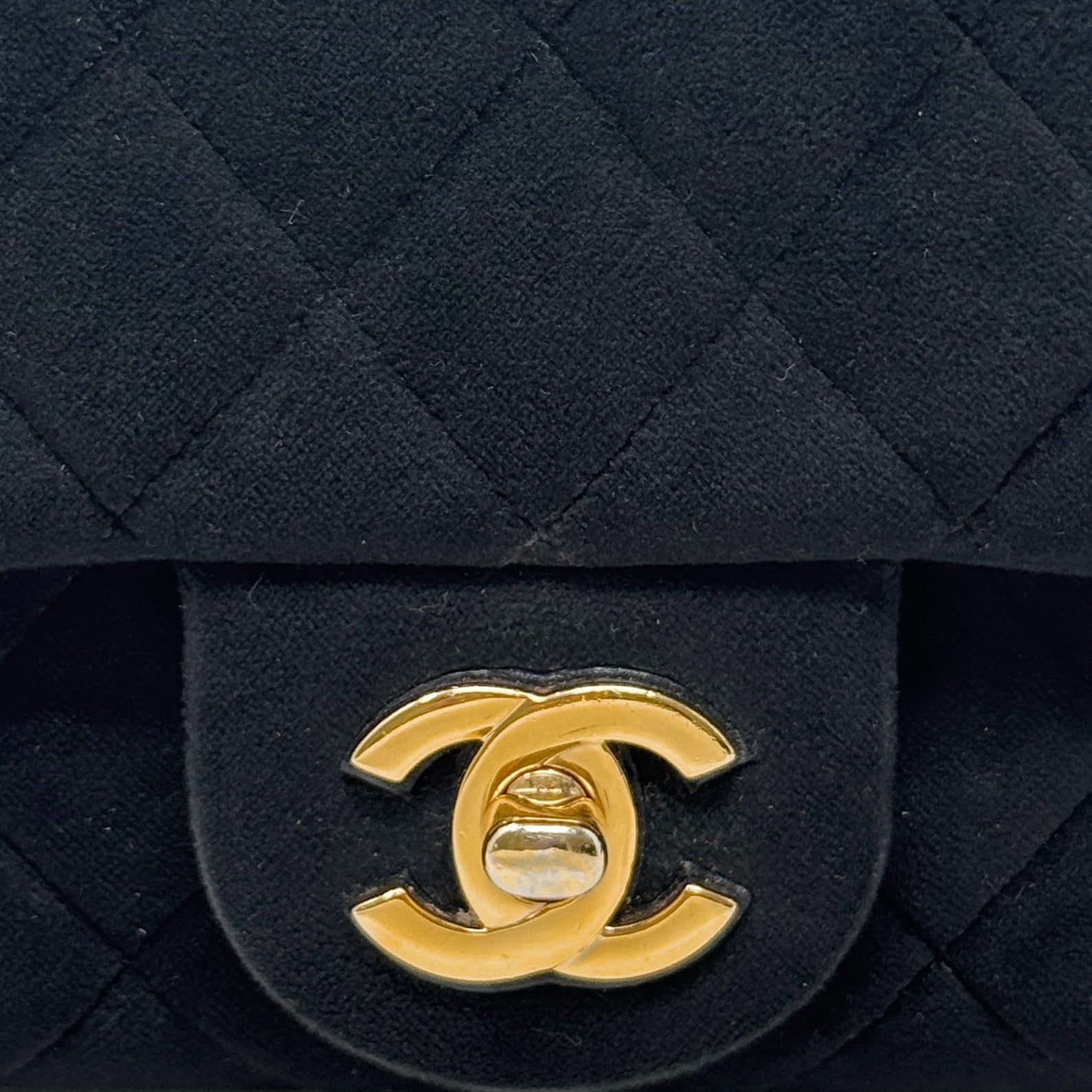 Chanel Black Mini Crystal Pearl Crush Flap