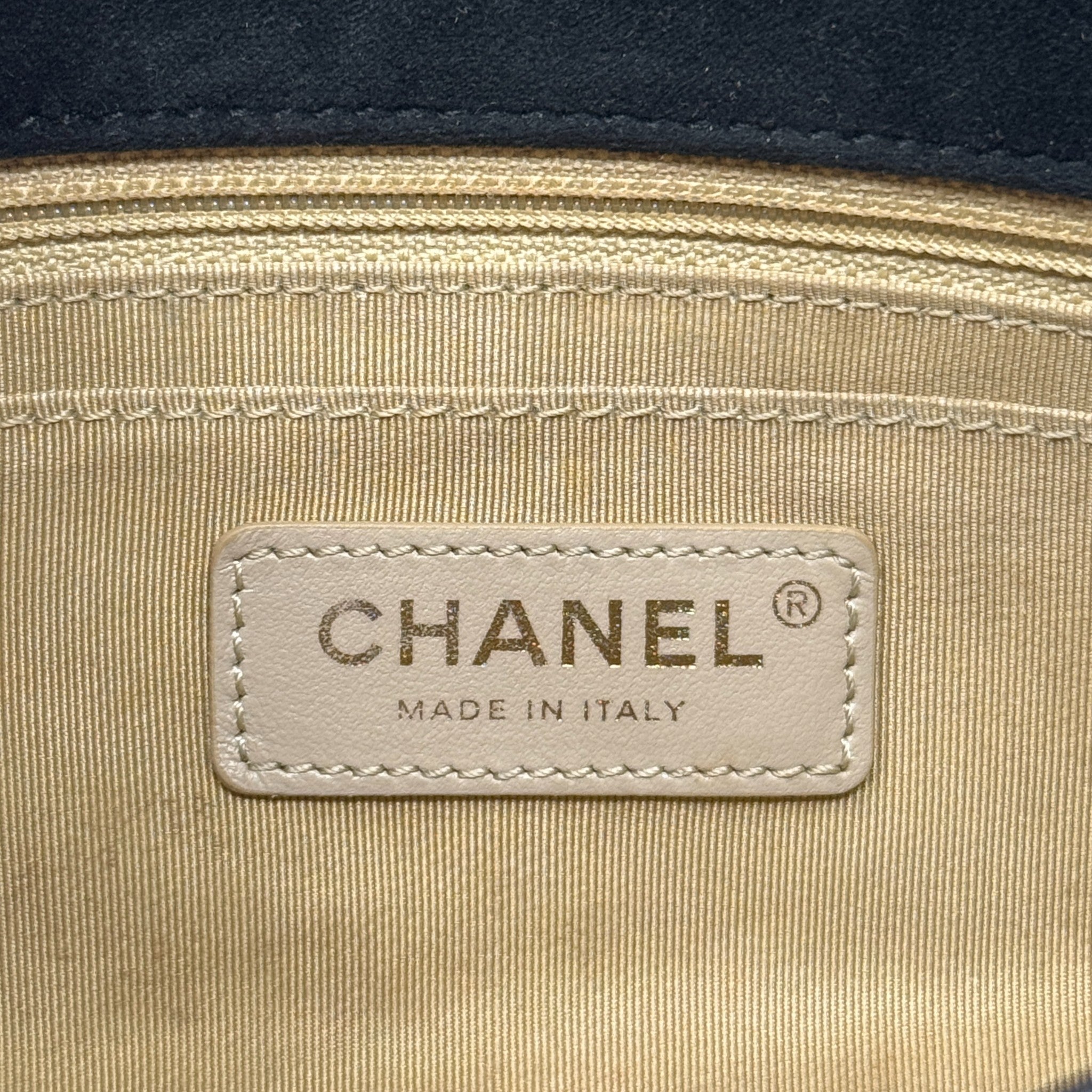 Chanel Black Mini Crystal Pearl Crush Flap