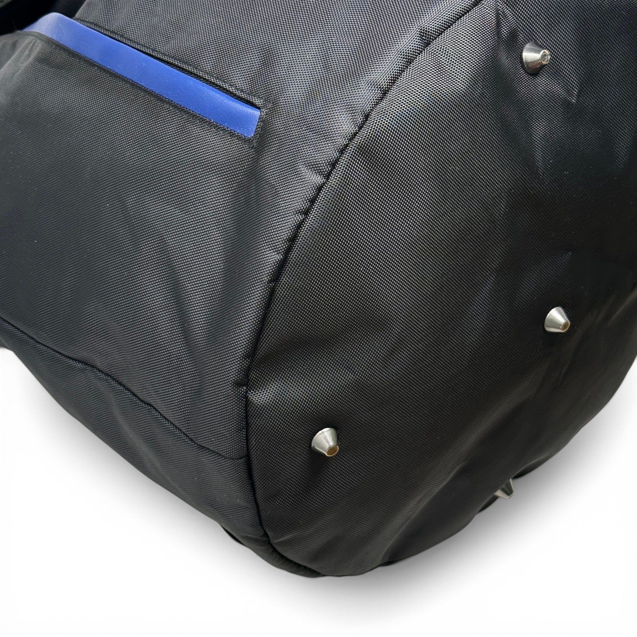 Versace Black Parfums Drawstring Backpack