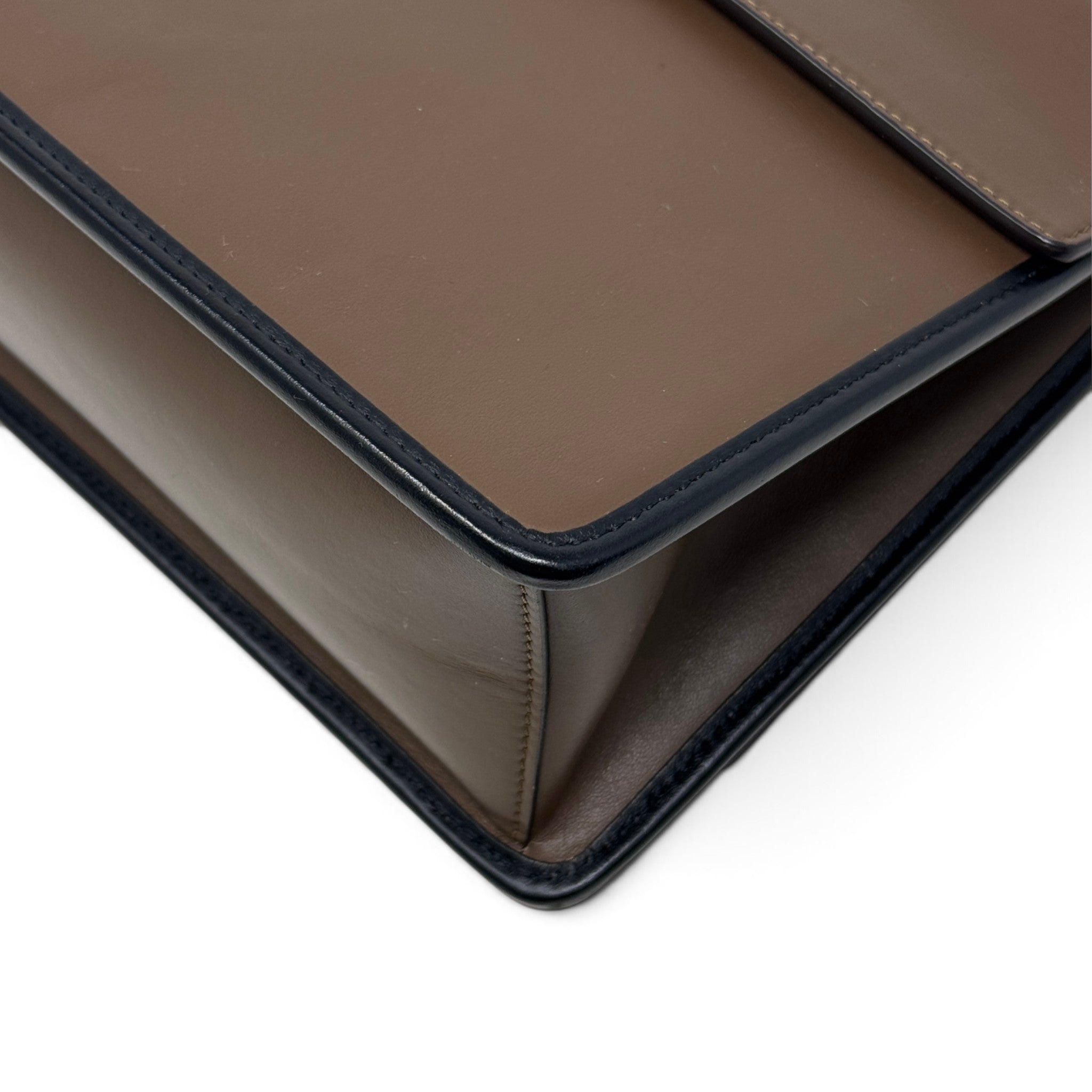 Fendi Brown Kan I Logo Bag