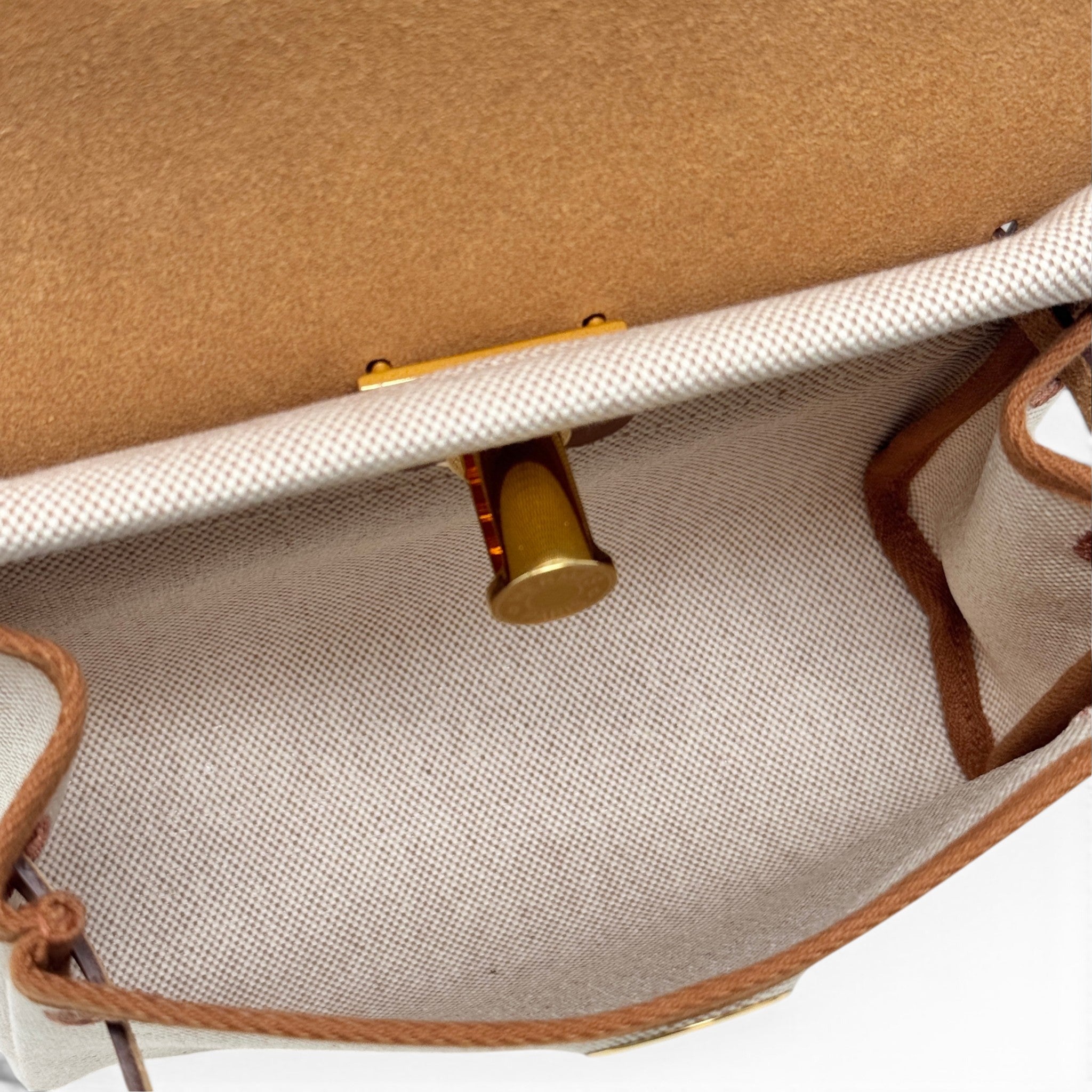 Hermes Fauve Ecru Mini Herbag