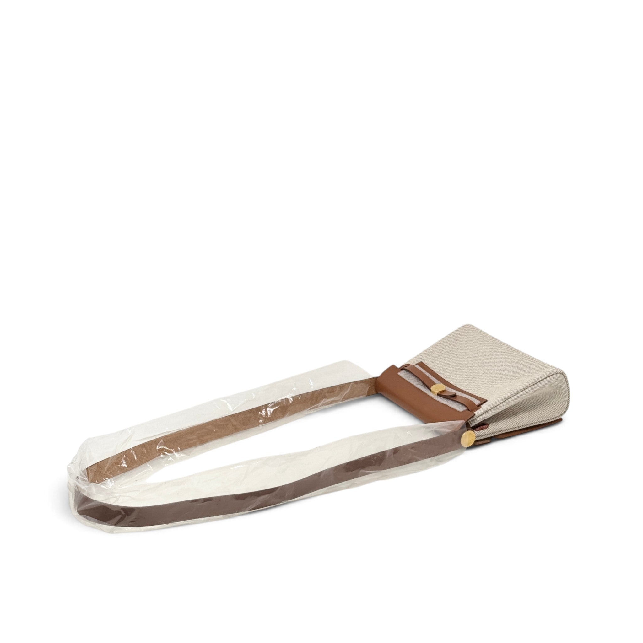 Hermes Fauve Ecru Mini Herbag