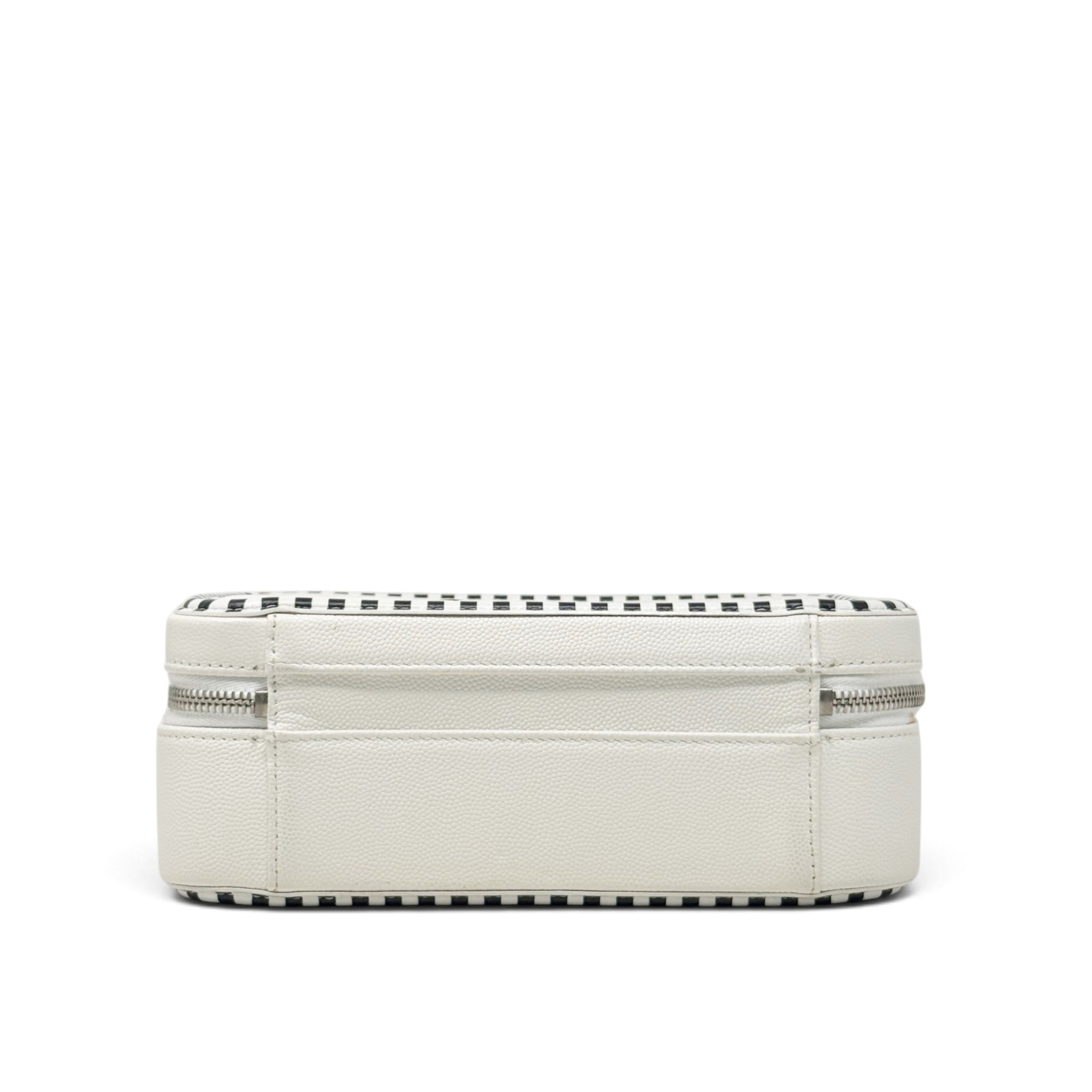 Chanel White Medium Filigree Vanity