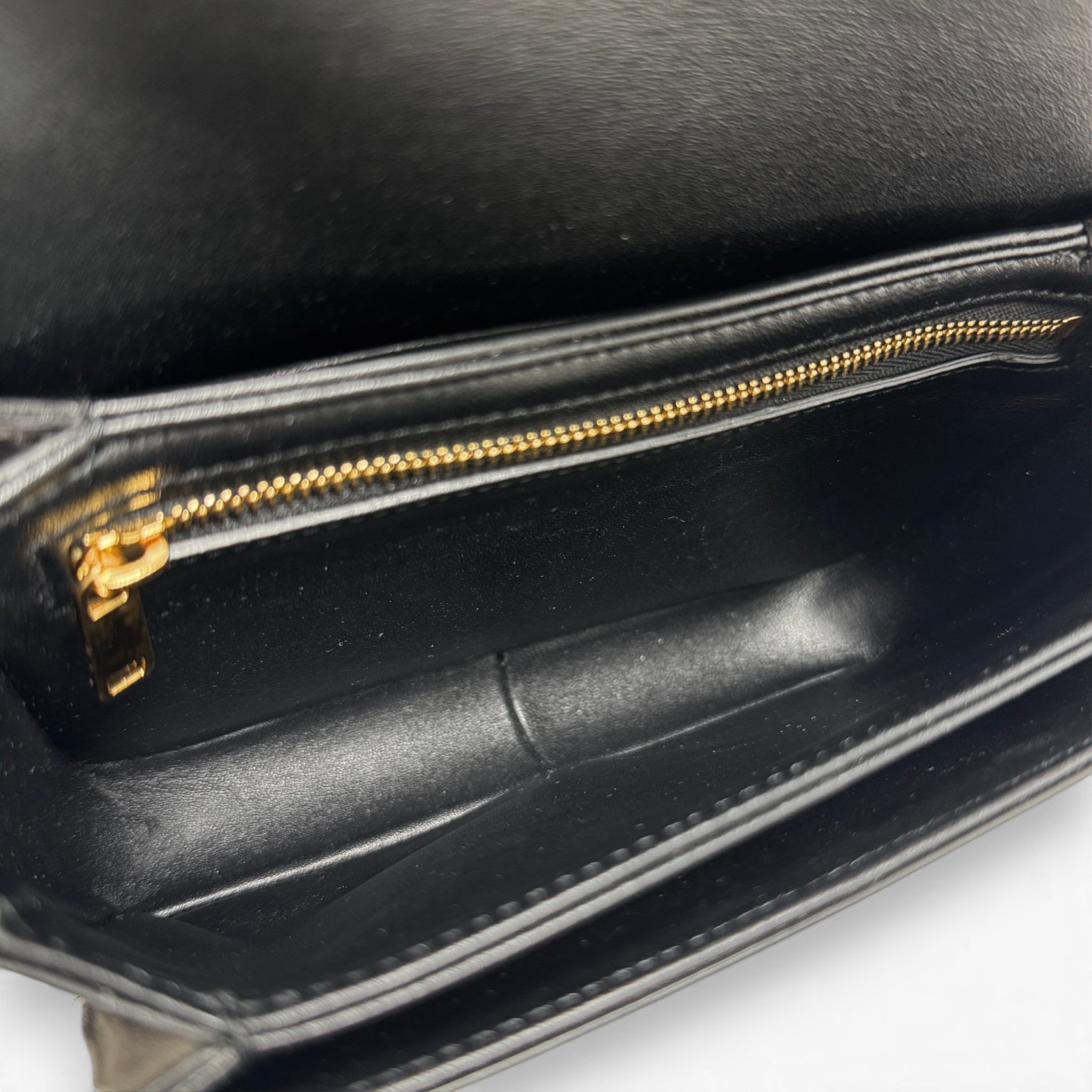 Celine Black Teen Triomphe Bag