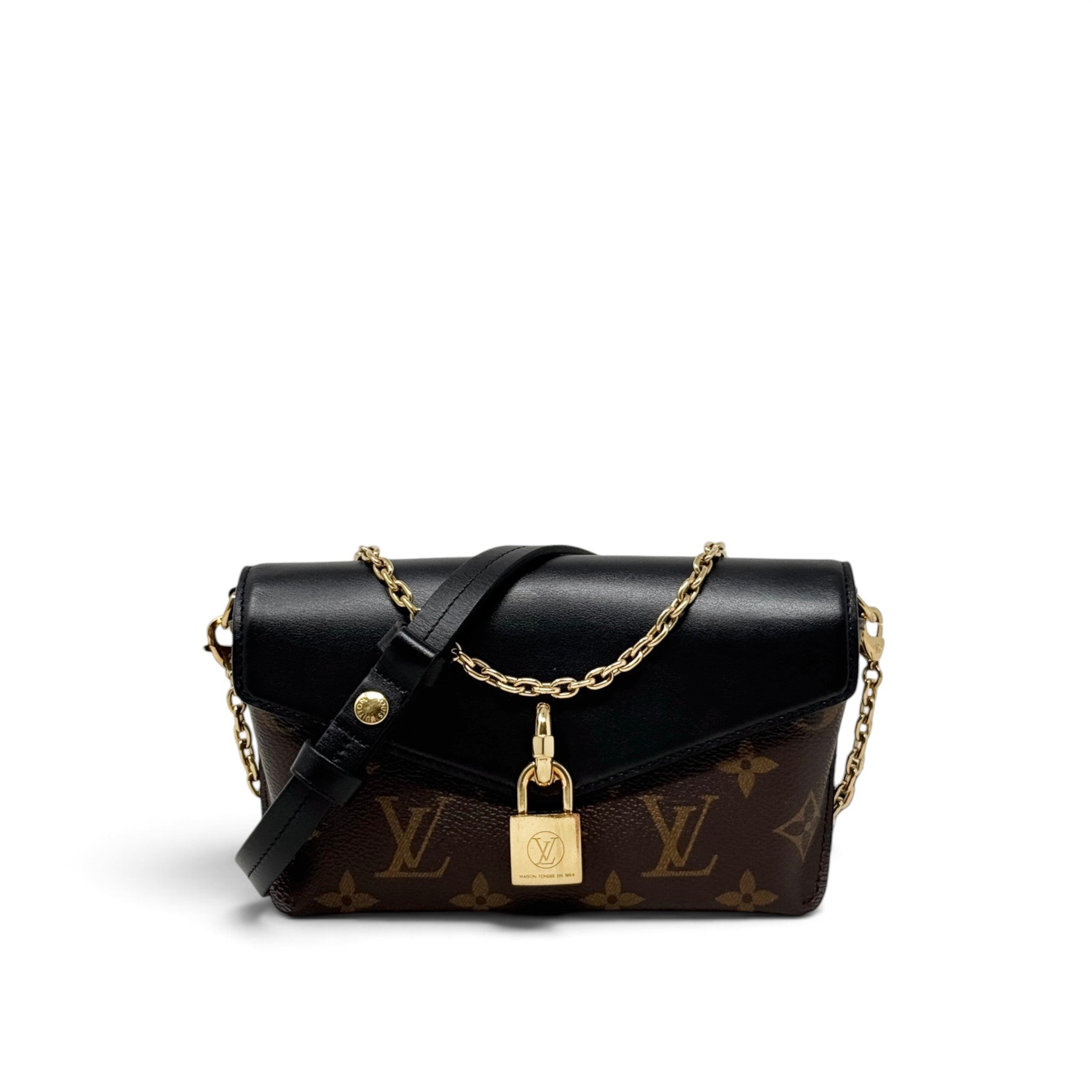 Louis Vuitton Monogram Padlock On Strap
