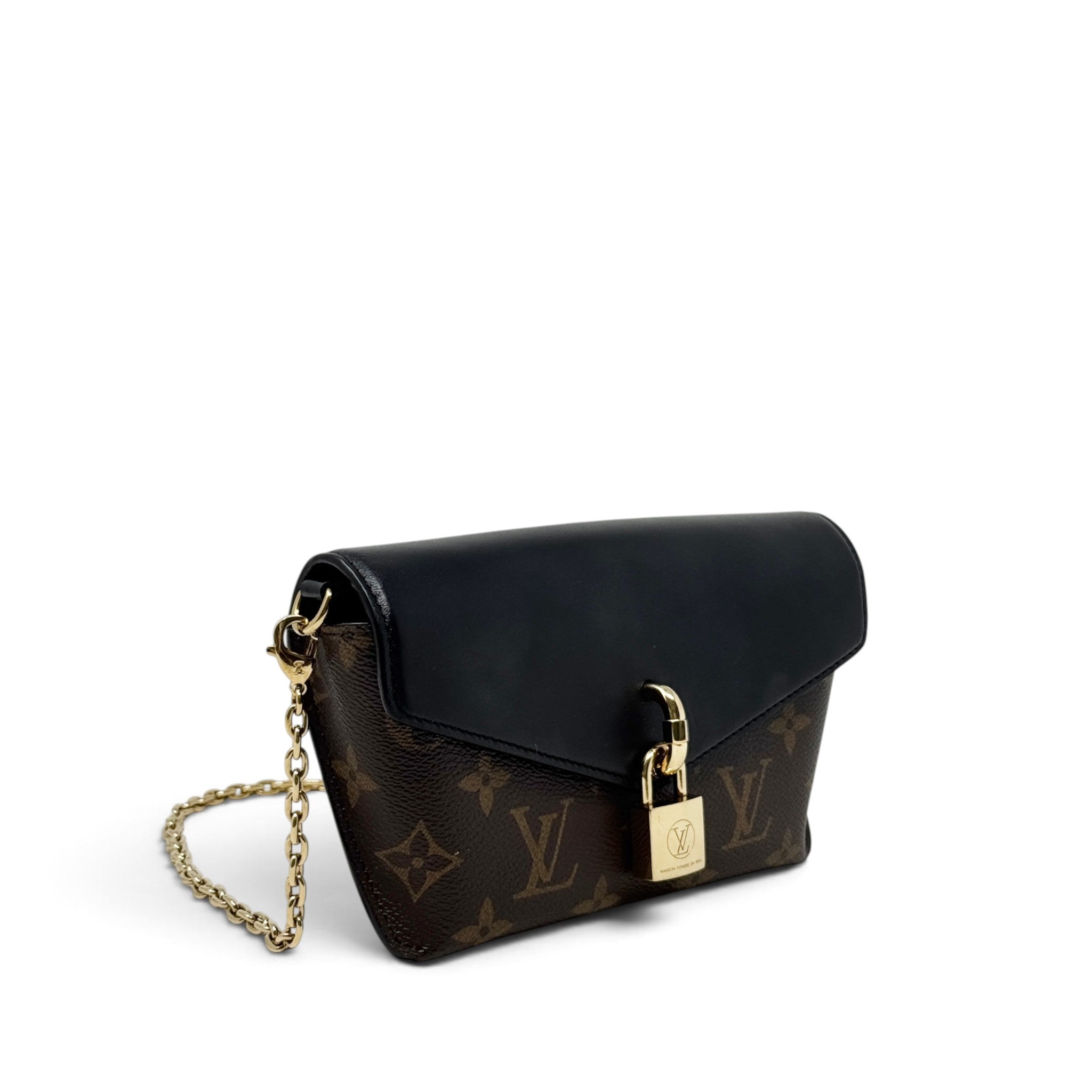 Louis Vuitton Monogram Padlock On Strap