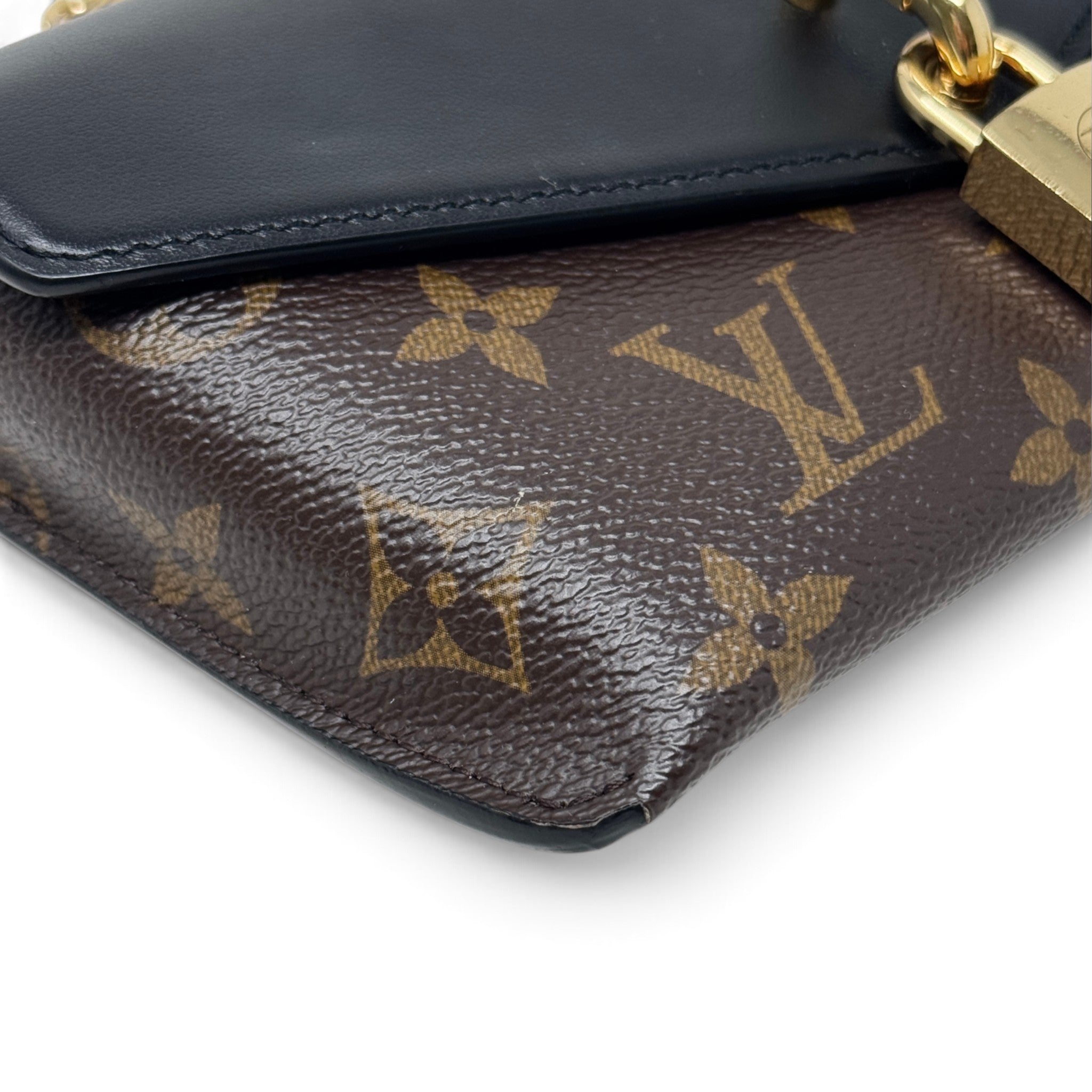 Louis Vuitton Monogram Padlock On Strap