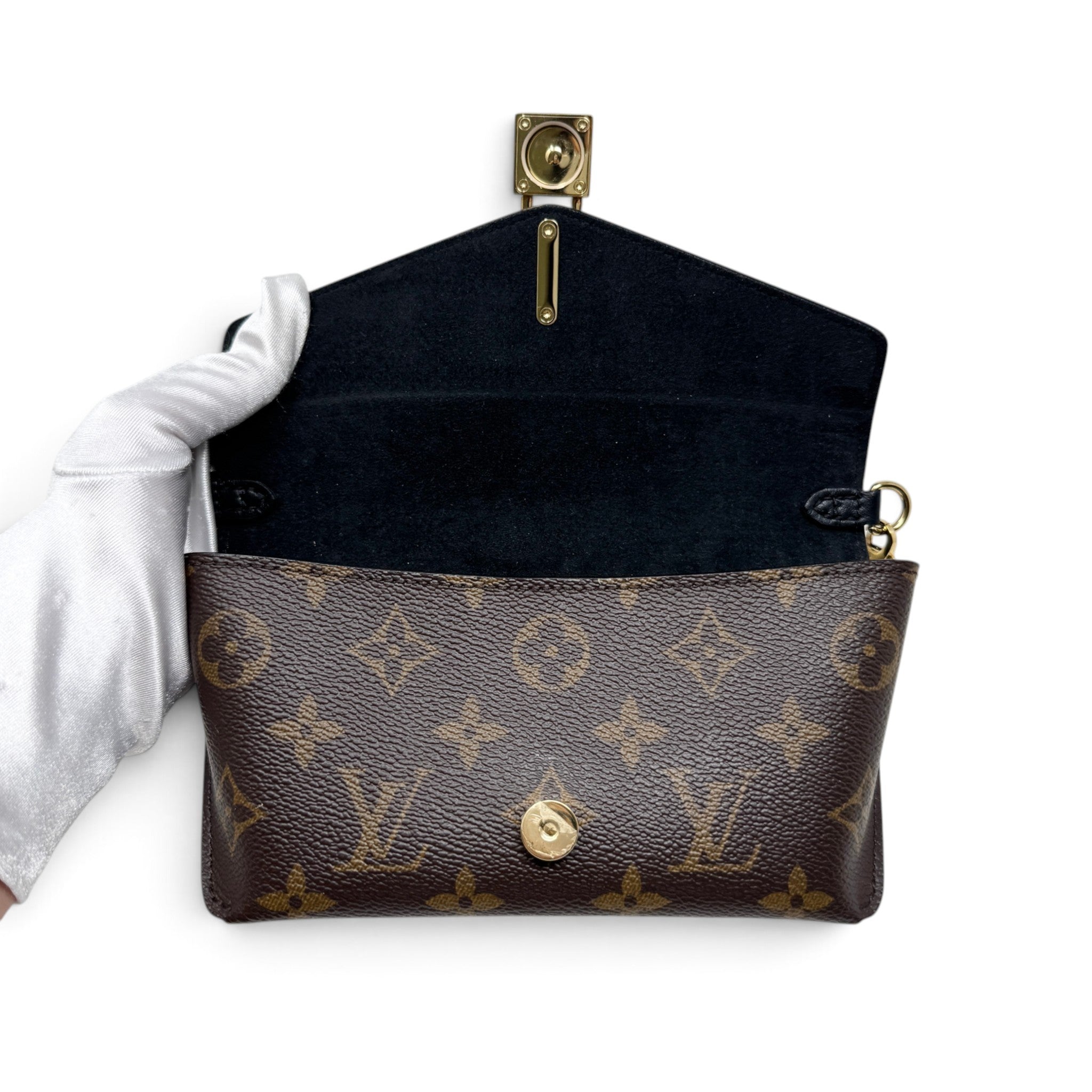 Louis Vuitton Monogram Padlock On Strap