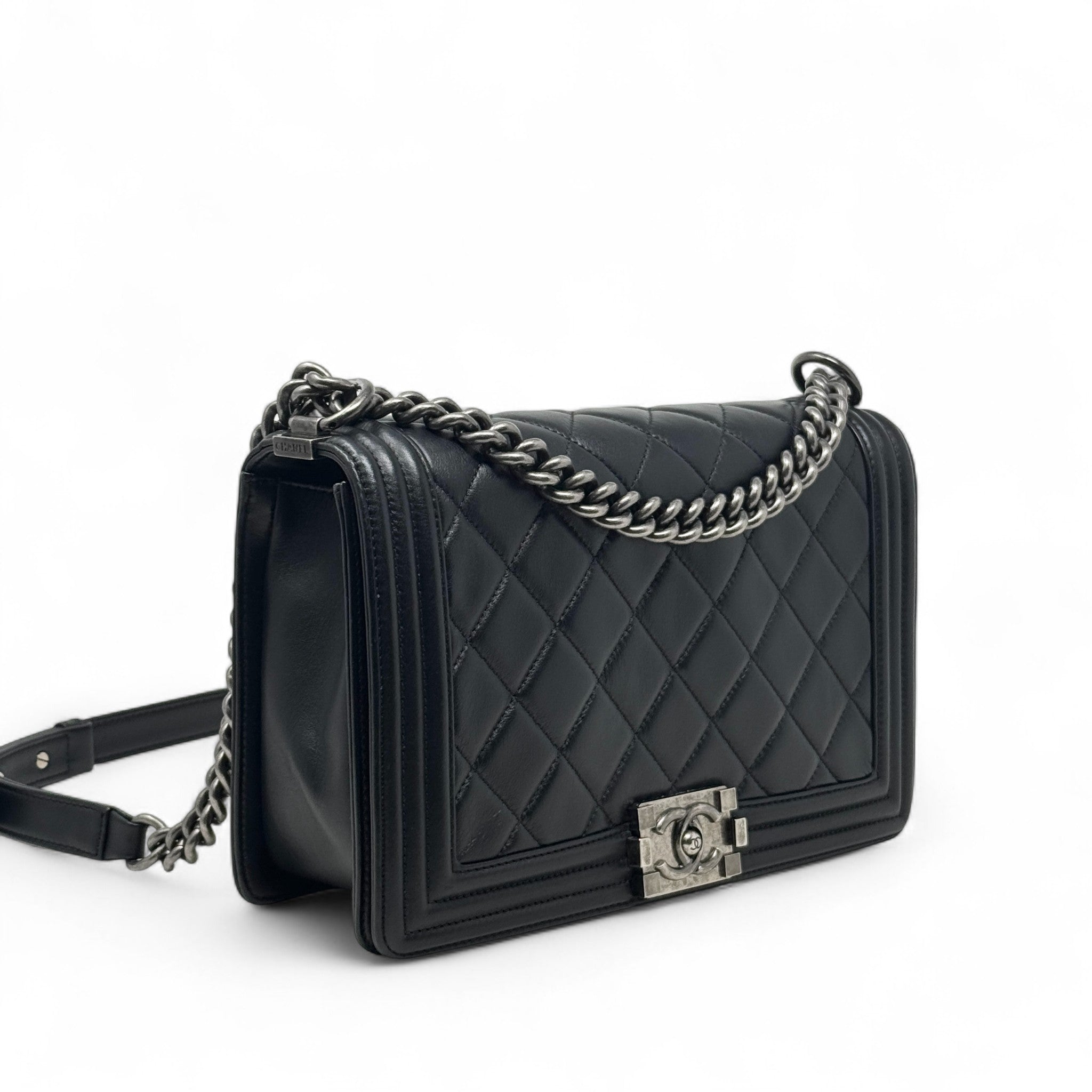 Chanel Black Large Boy Bag