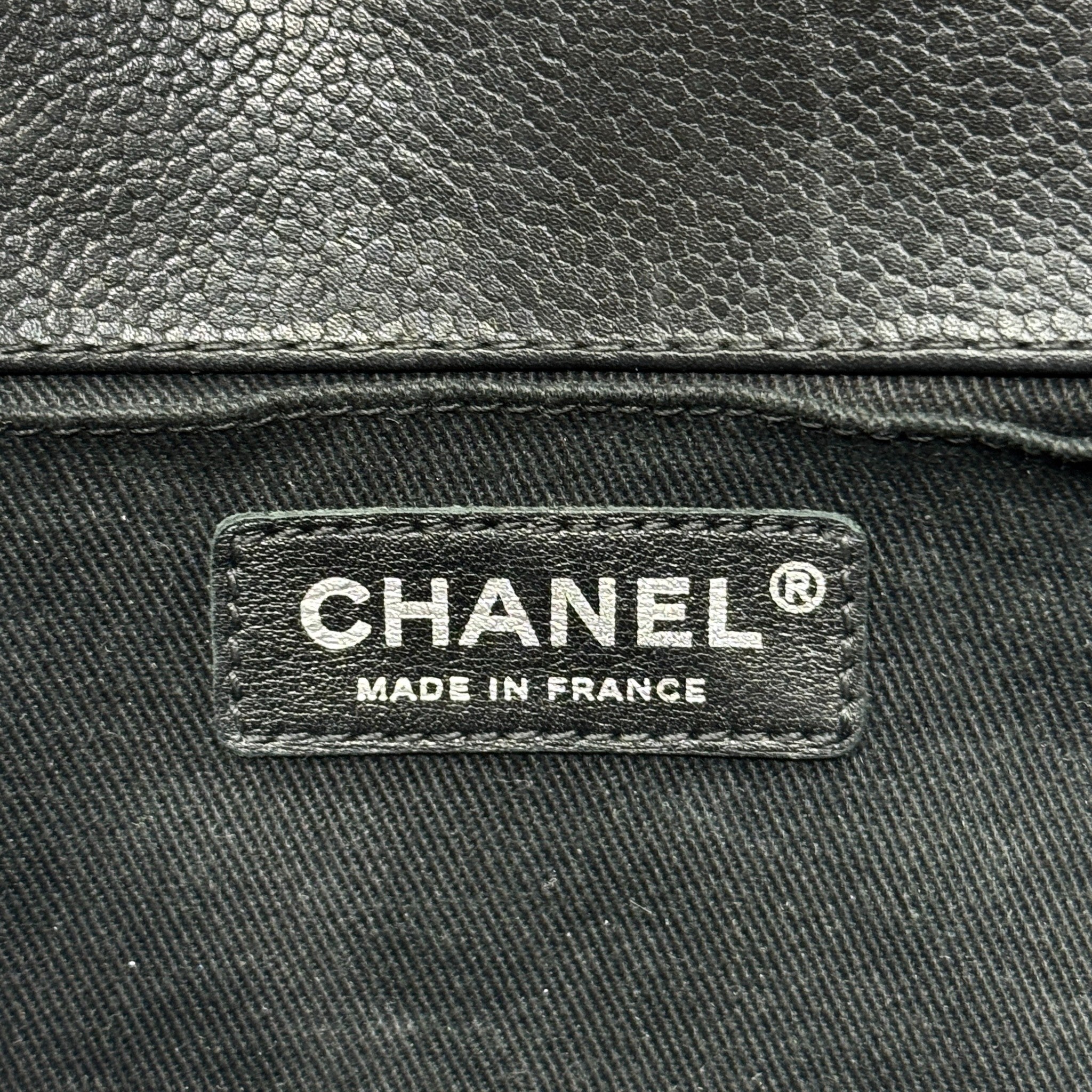 Chanel Black Medium Whipstitch Boy Bag