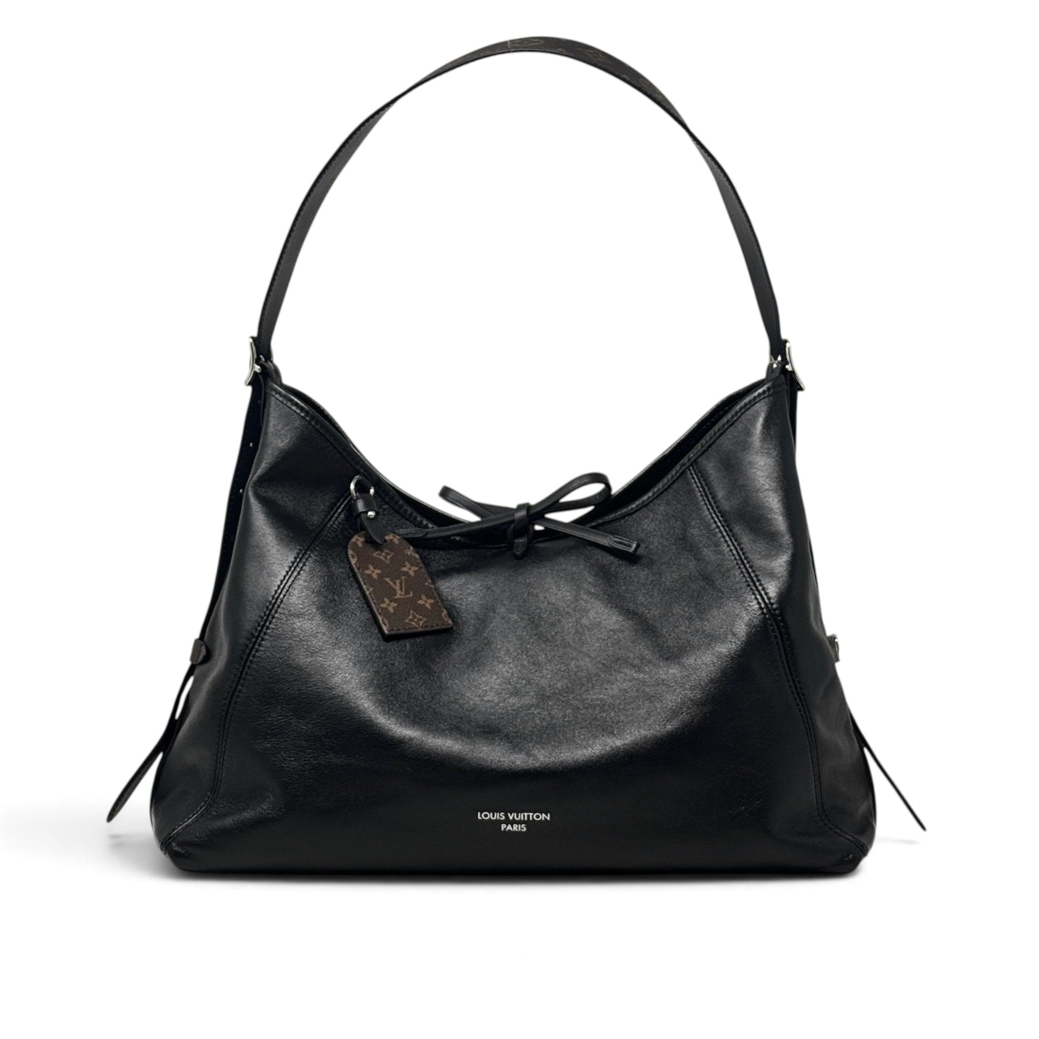 Louis Vuitton Black CarryAll Vibe MM