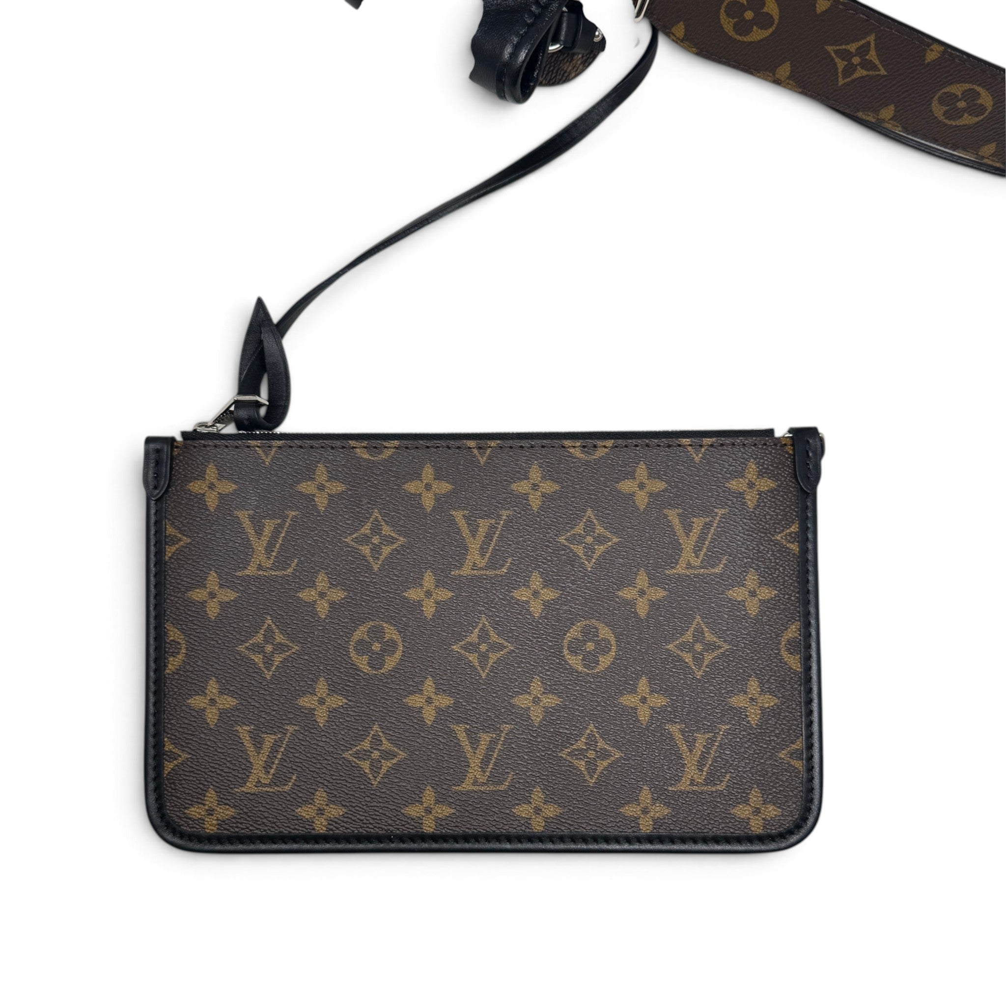 Louis Vuitton Black CarryAll Vibe MM