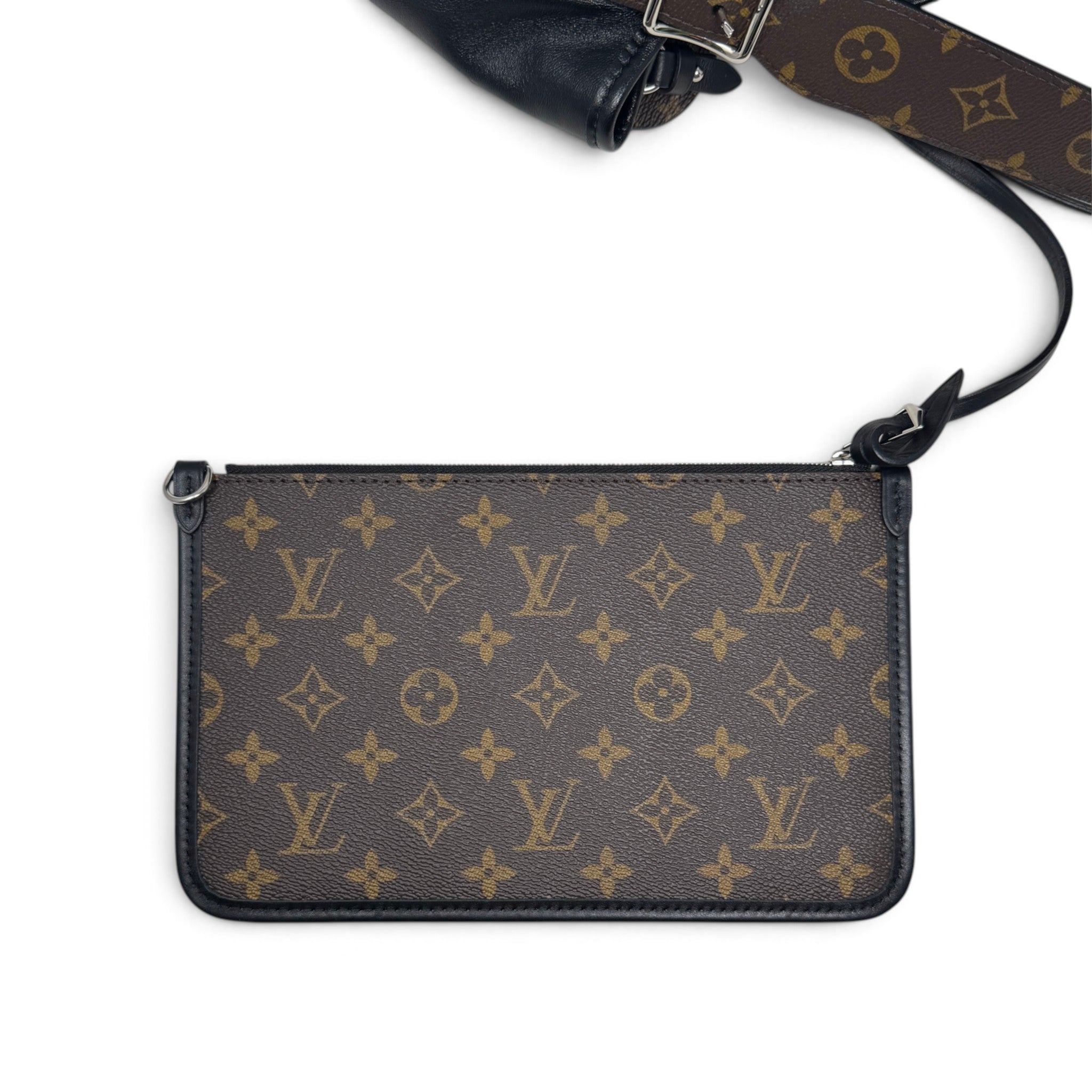 Louis Vuitton Black CarryAll Vibe MM
