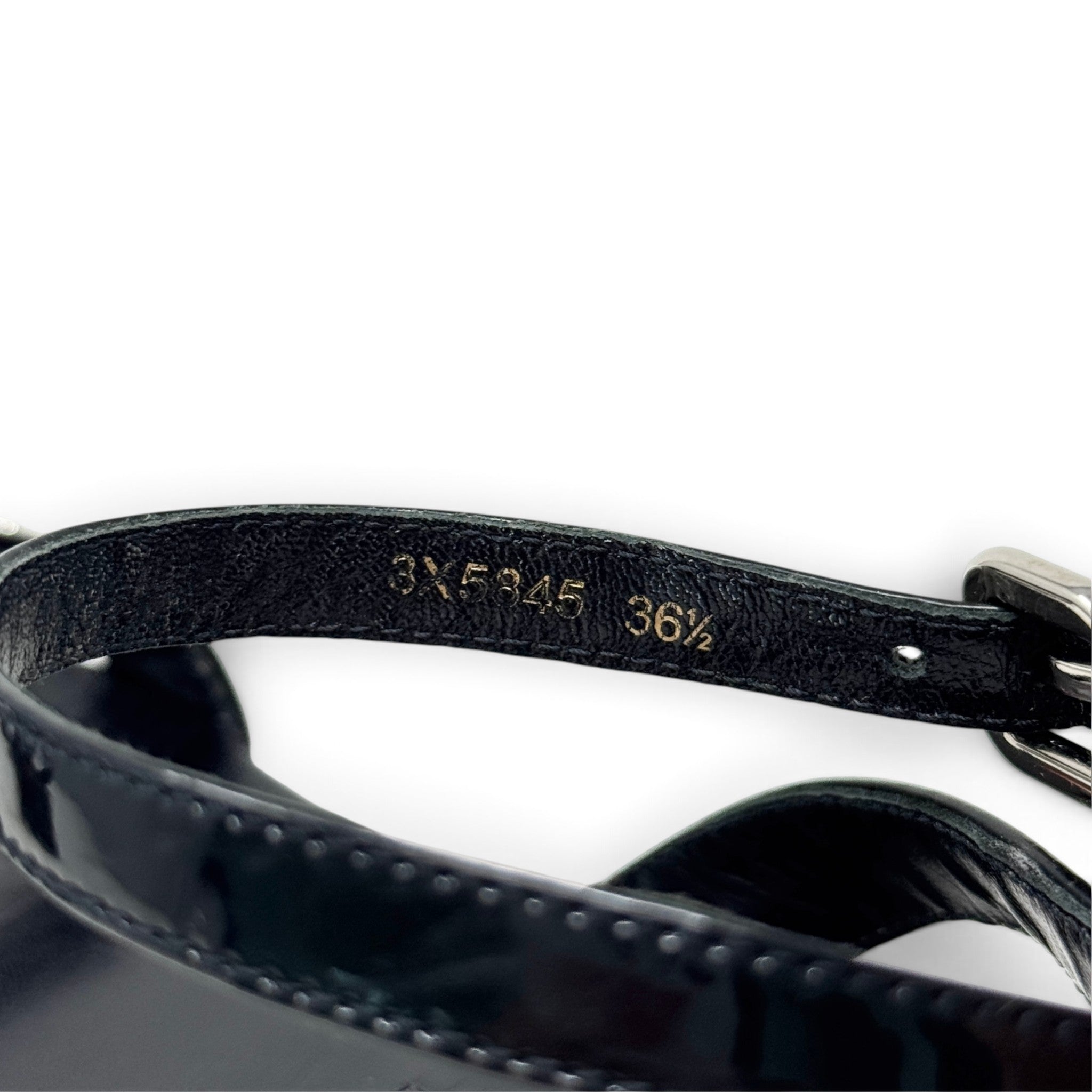Prada Black Crisscross Flat Sandals 36.5