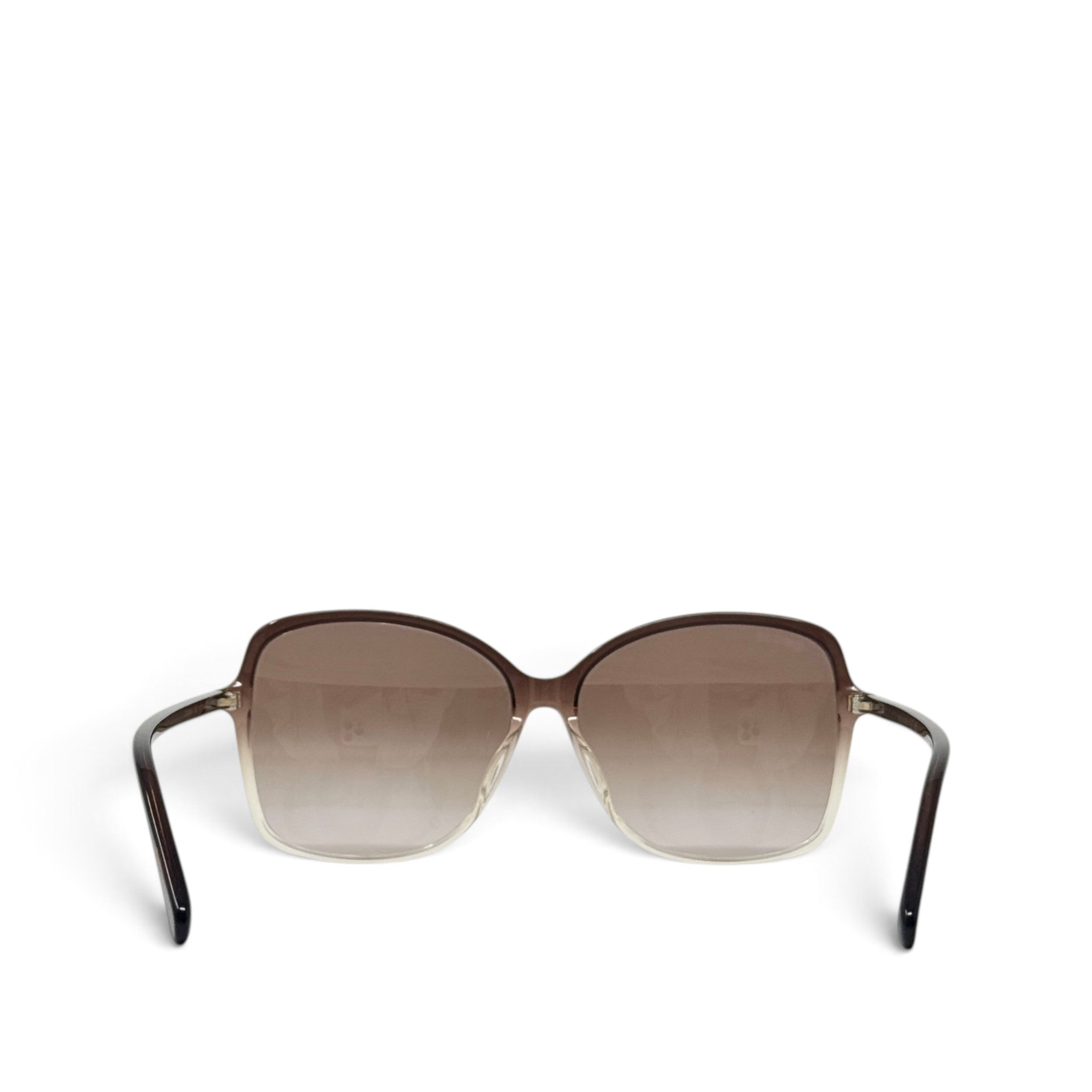 Gucci Brown Oversized Square Sunglasses