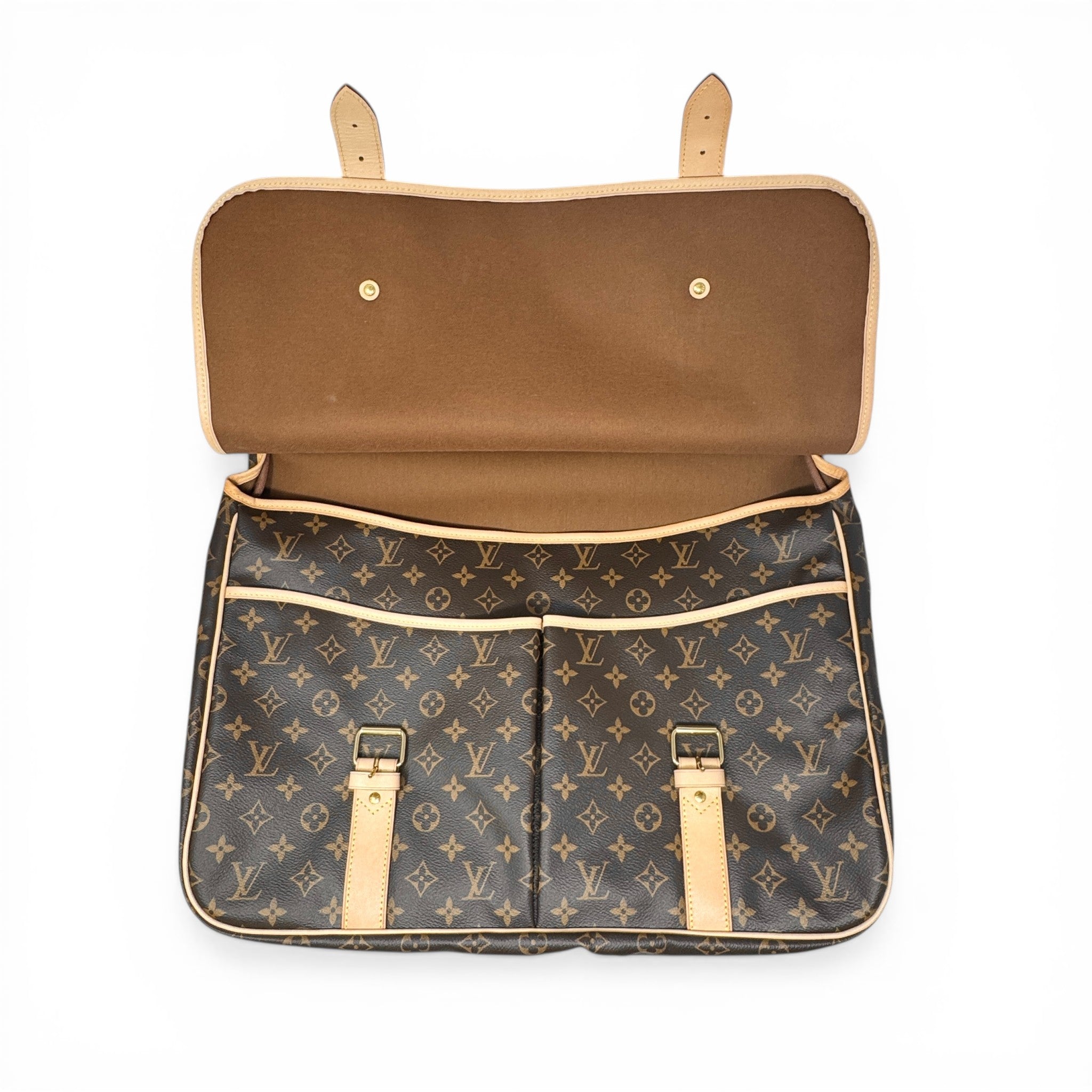 Louis Vuitton Monogram Hunting Bag