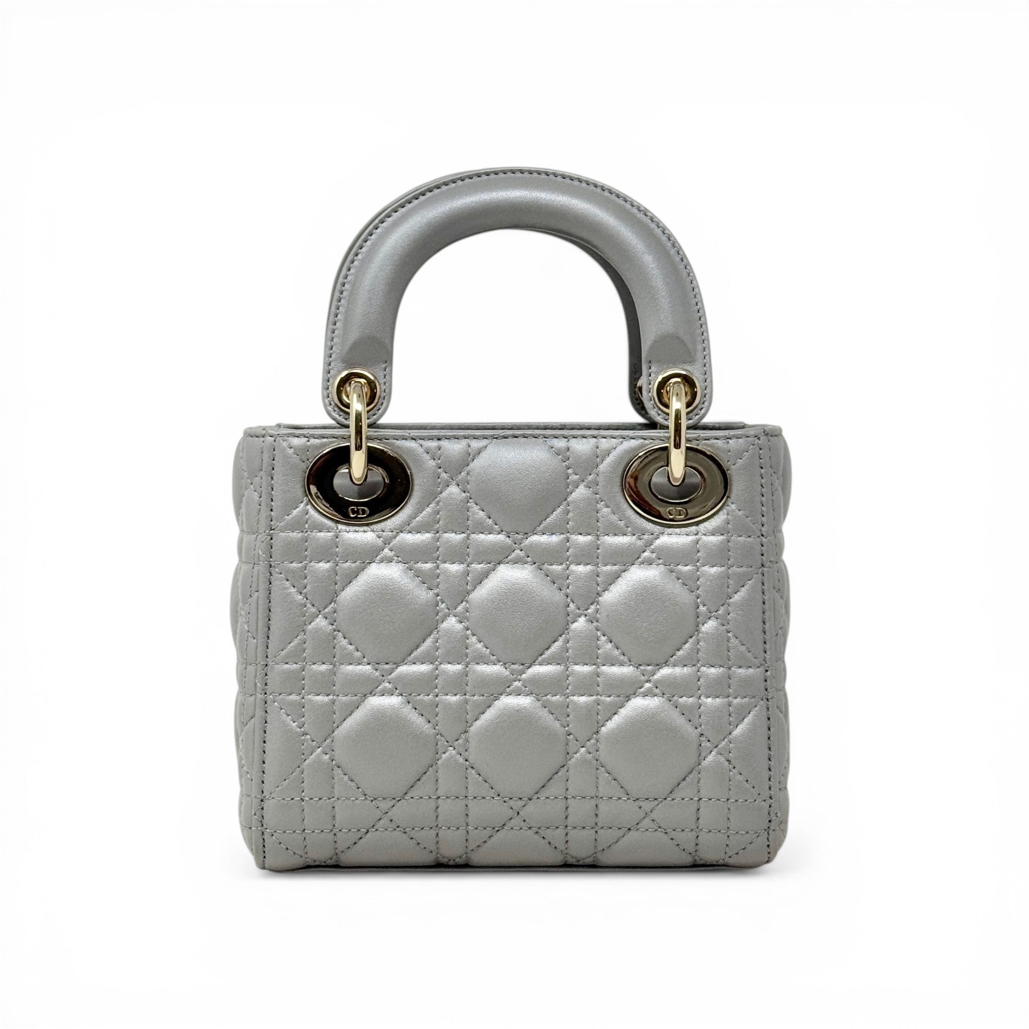 Dior Grey Mini Lady Dior