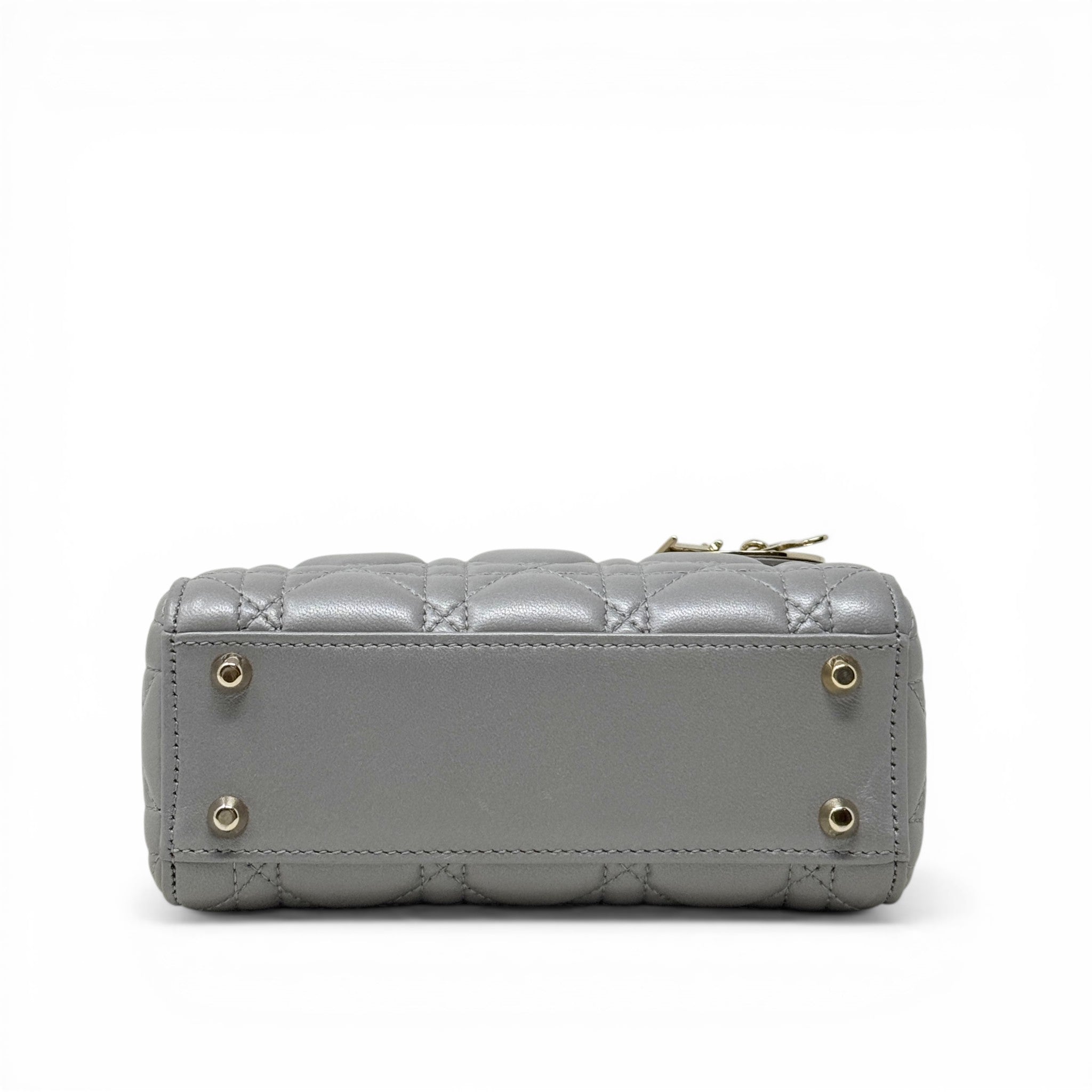 Dior Grey Mini Lady Dior