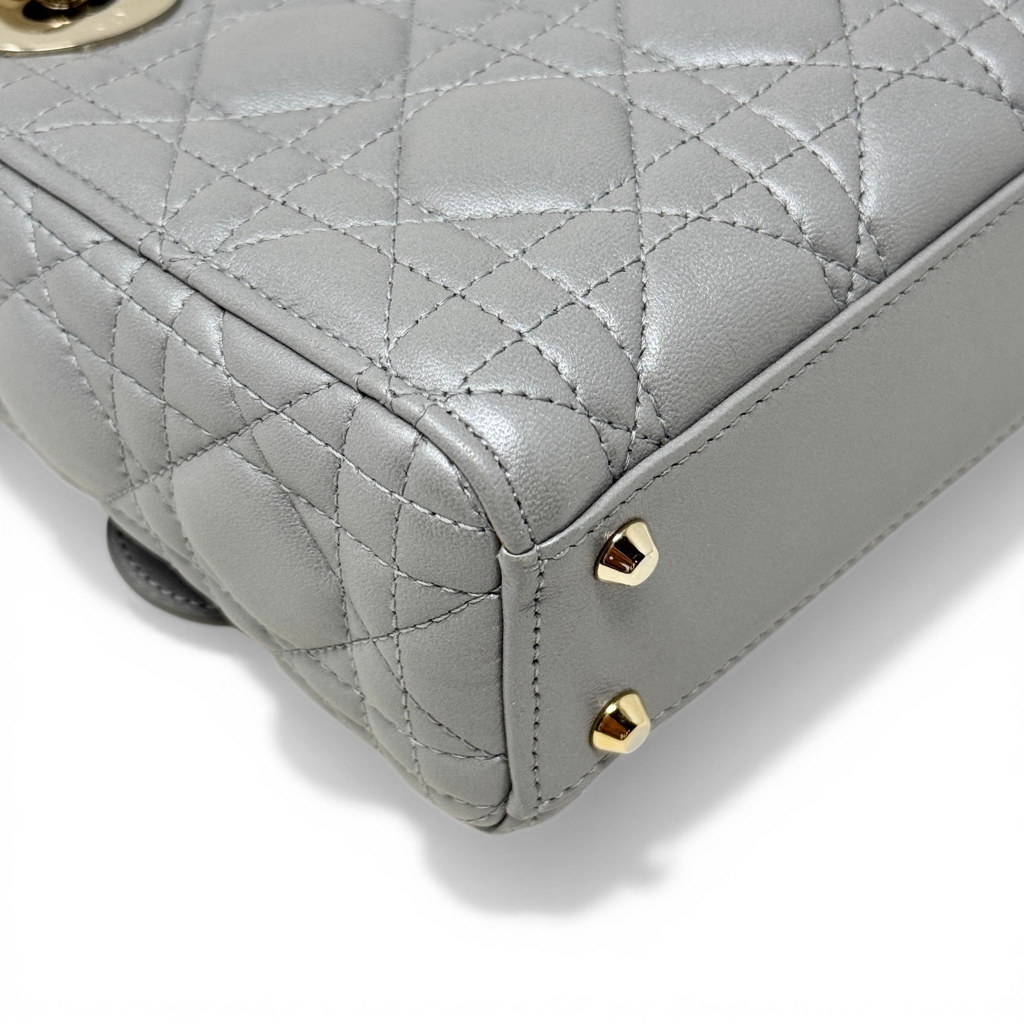 Dior Grey Mini Lady Dior