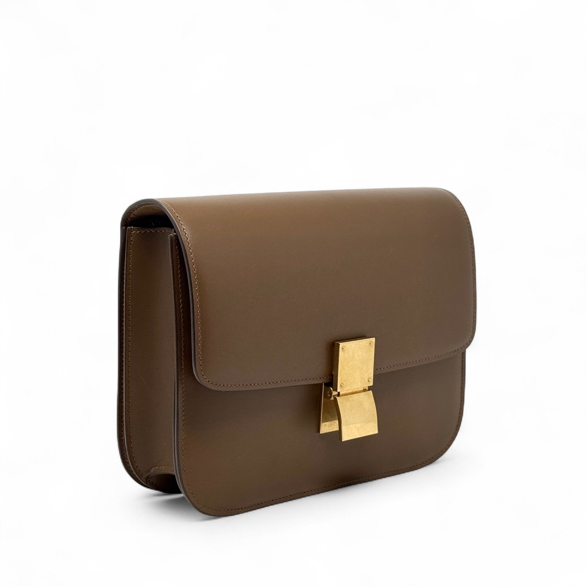 Celine Brown Medium Box Bag